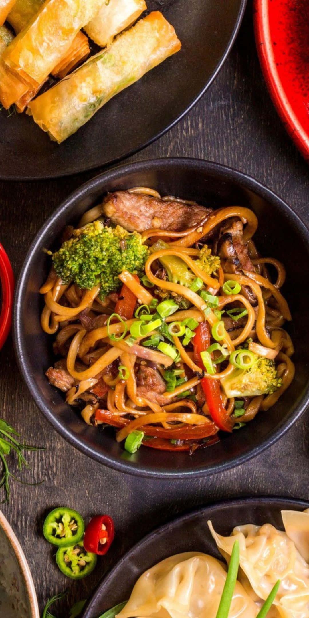 Fondo de Cuencos de Comida China para Pixel 3 Fondos de pantalla