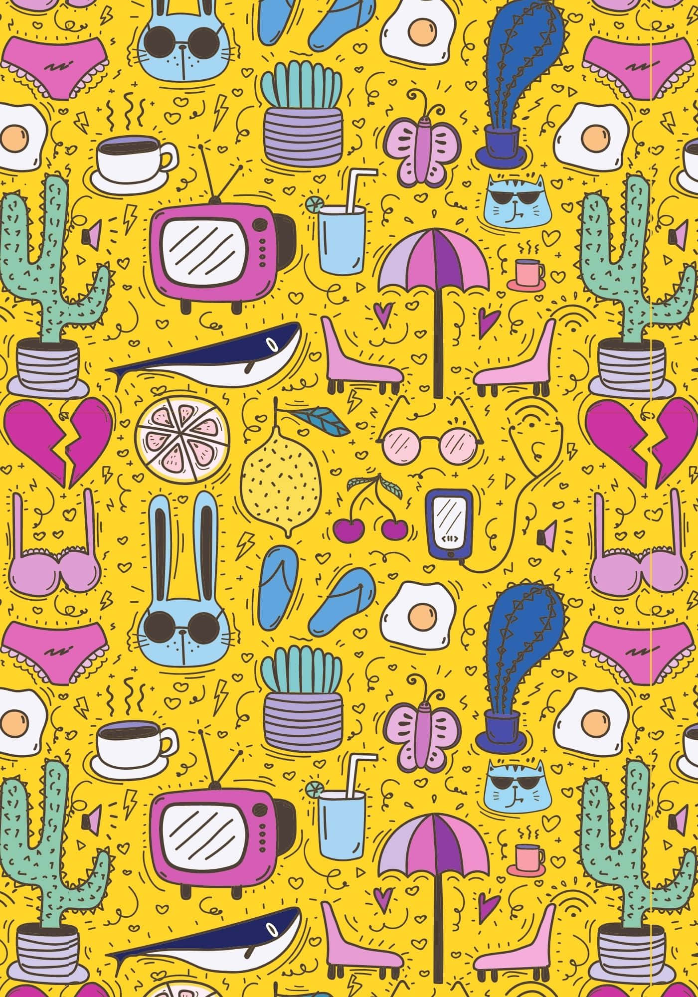 Fondo de diseño amarillo mostaza genial Fondos de pantalla