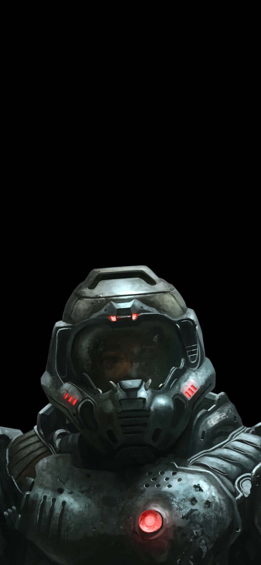 Fondo de Doom Eternal Pixel 3xl con el Chico de Doom Fondos de pantalla