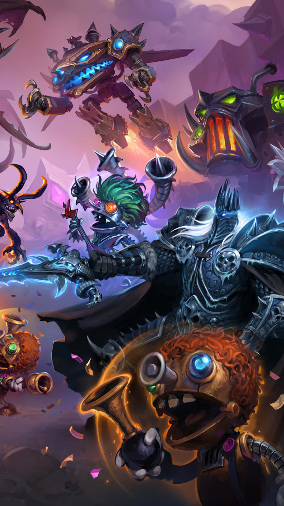 Fondo de Enemigos del Juego Hearthstone para Pixel 3XL Fondos de pantalla