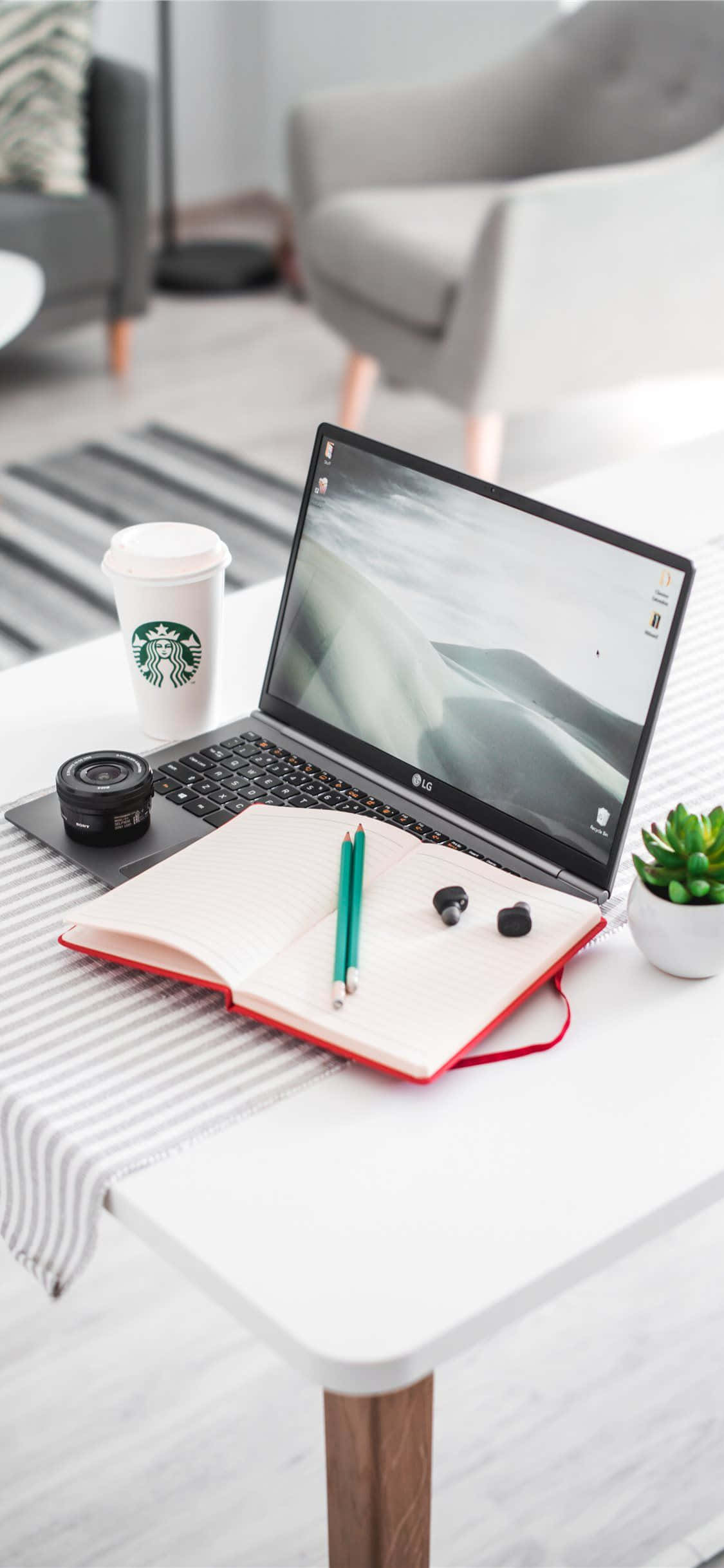 Fondo de Escritorio Android con Laptop y Cuaderno Fondos de pantalla