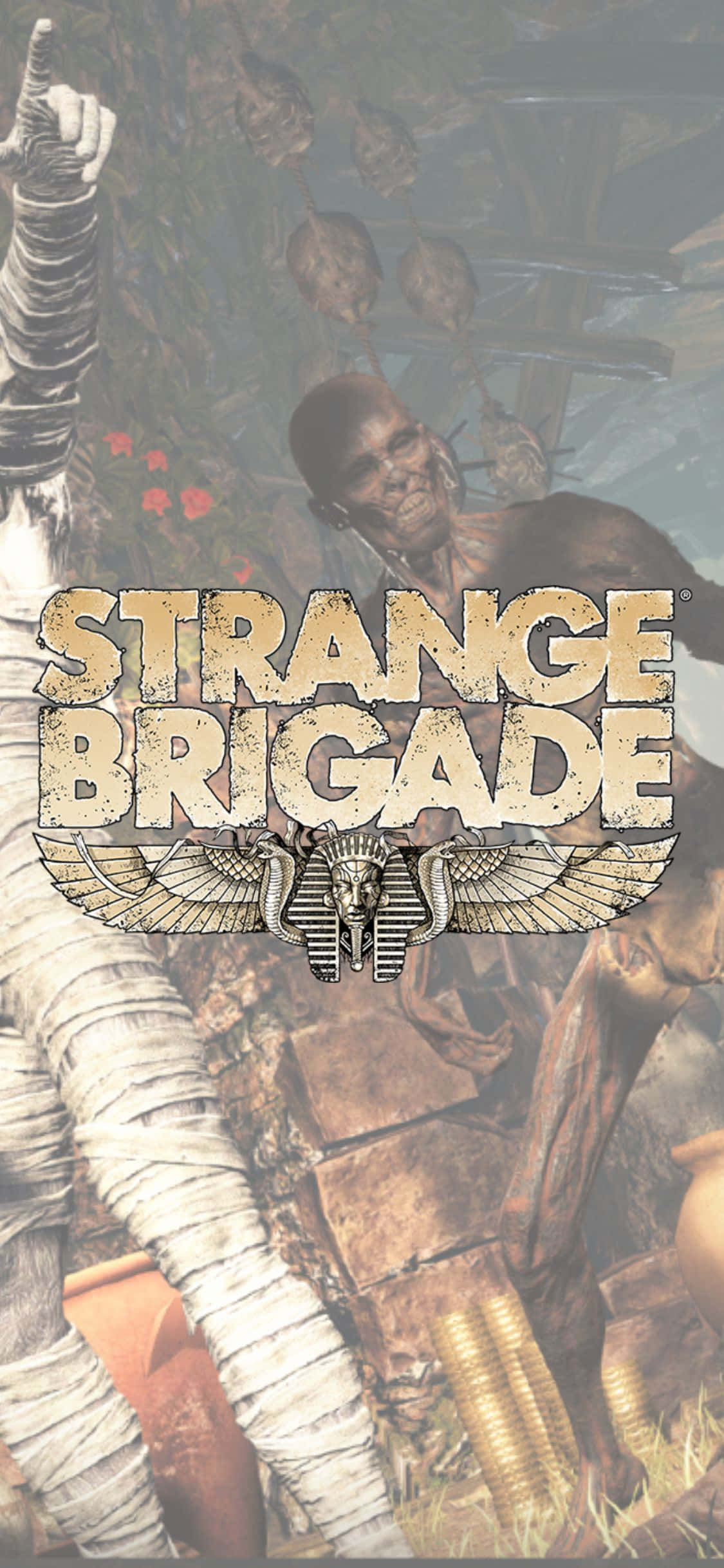Fondo de Esqueleto y Zombis Envueltos para iPhone X de Strange Brigade Fondos de pantalla