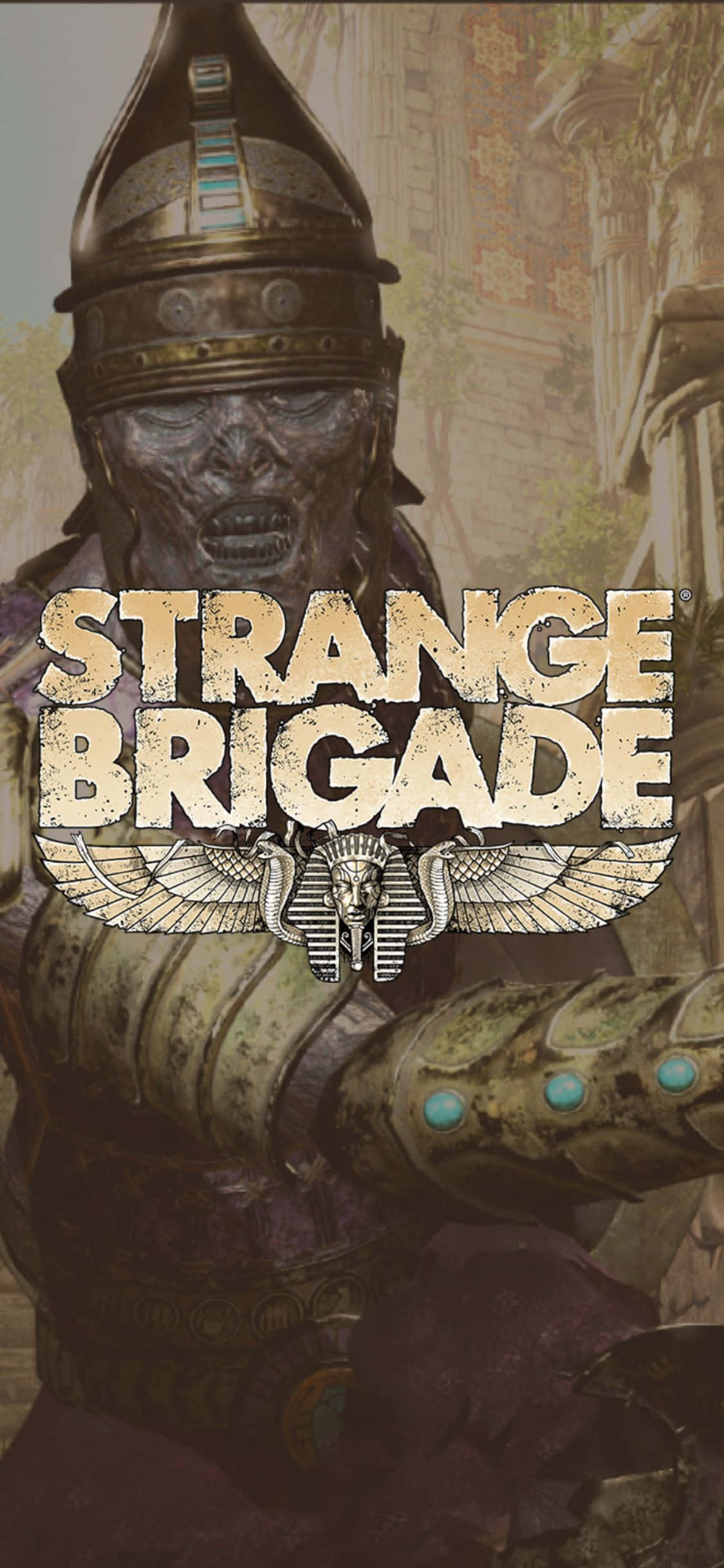 Fondo de Esqueleto Zombi Blindado para iPhone X de Strange Brigade Fondos de pantalla