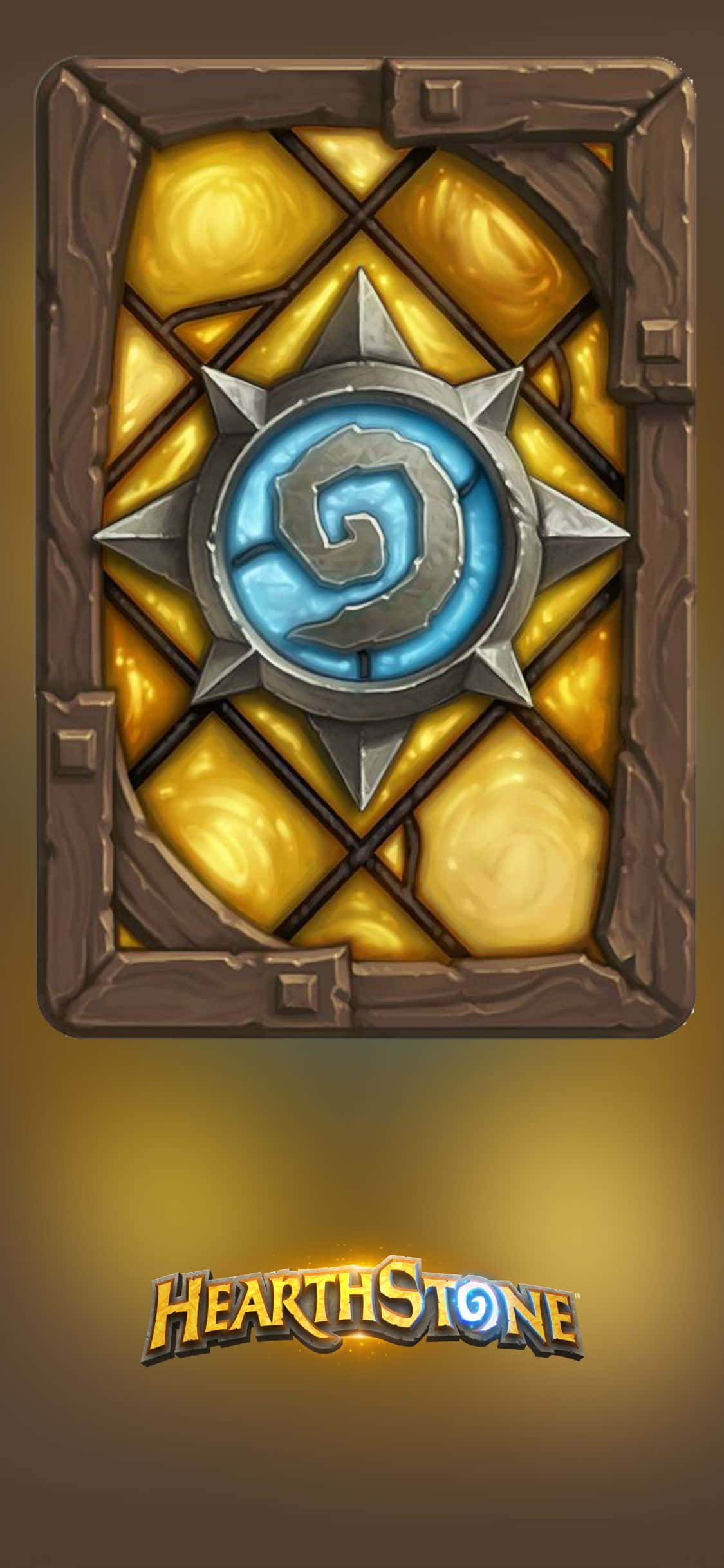 Fondo de Fireside Card Back para iPhone XS de Hearthstone Fondos de pantalla
