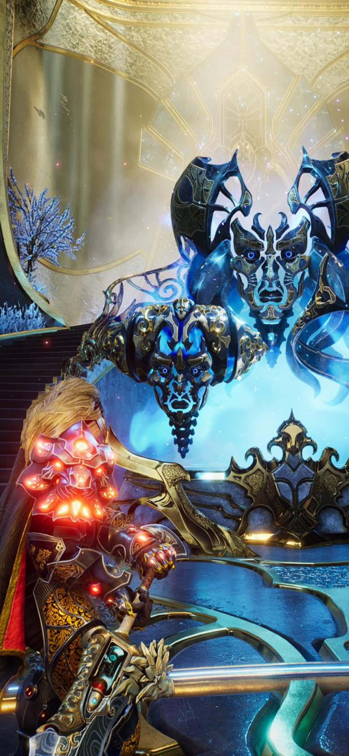 Fondo de Godfall para iPhone X: Séptimo Santuario Fondos de pantalla