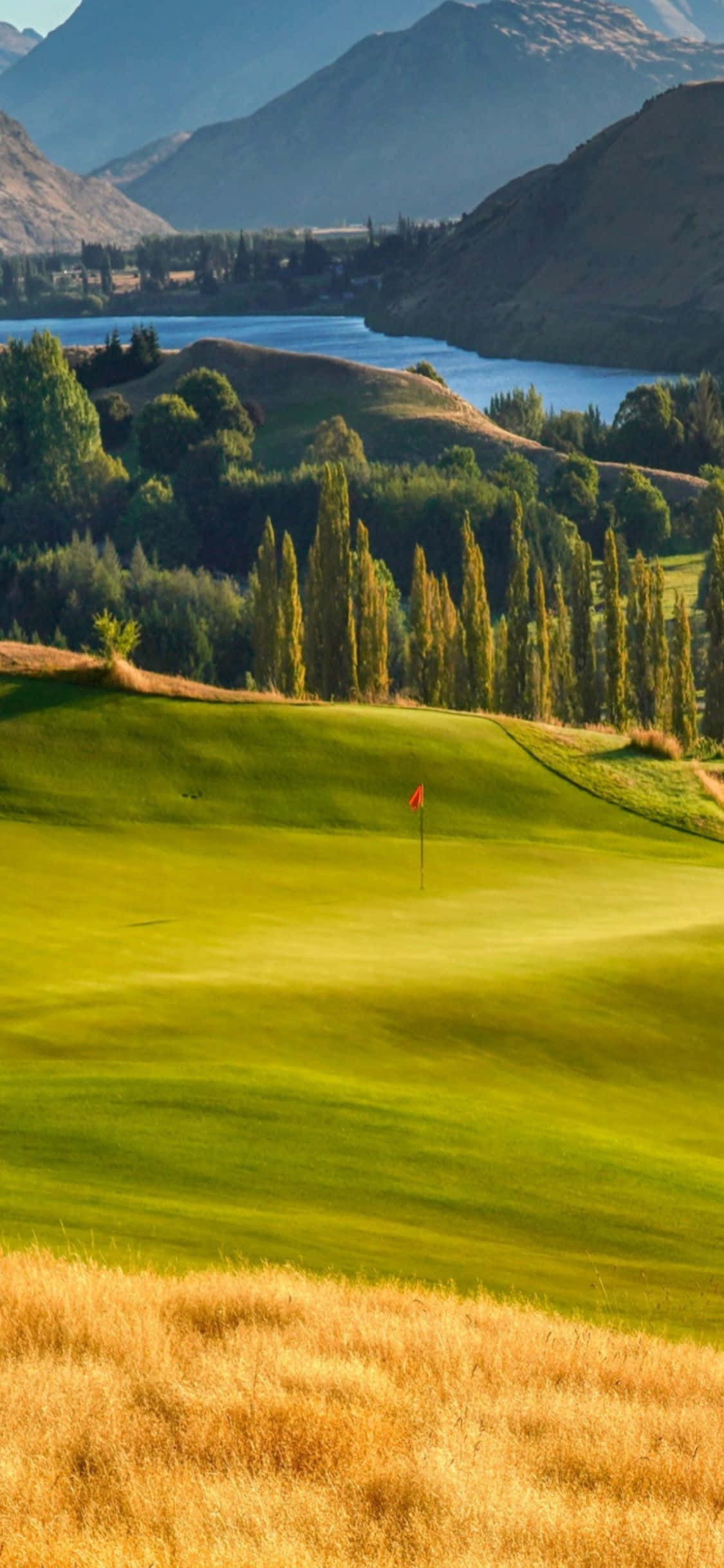 Fondo de golf para iPhone Xs en The Hills Golf Club Fondos de pantalla