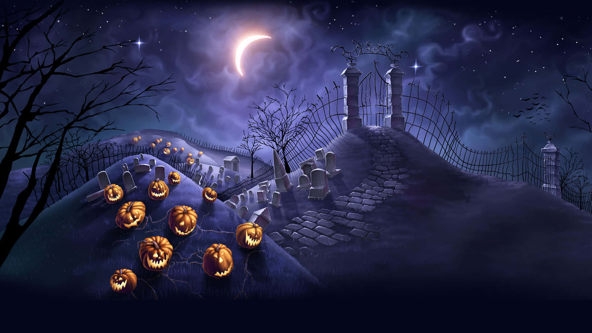 Fondo de Halloween aterrador Fondos de pantalla