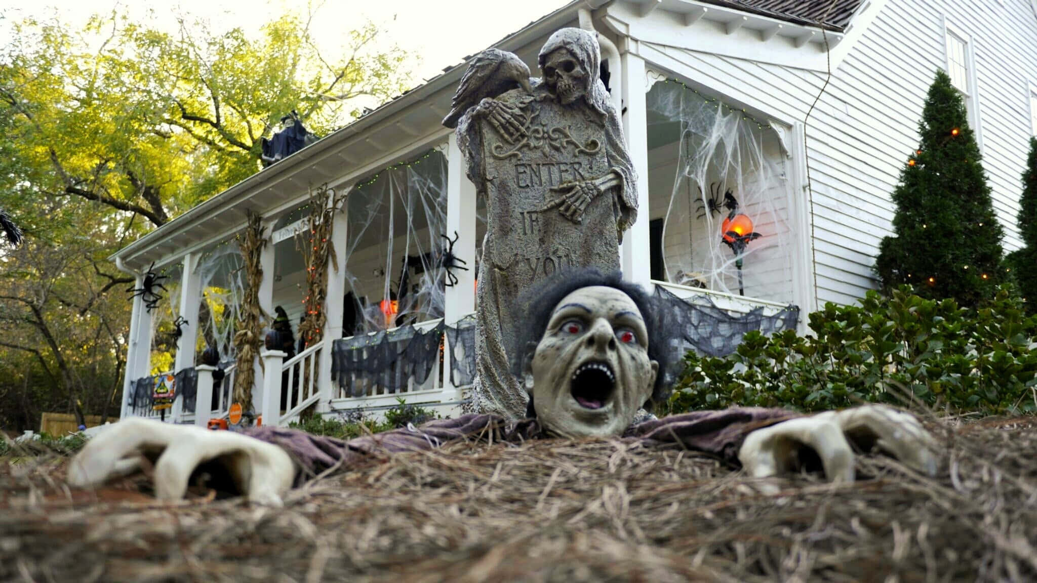 Fondo de Halloween Espeluznante Fondos de pantalla