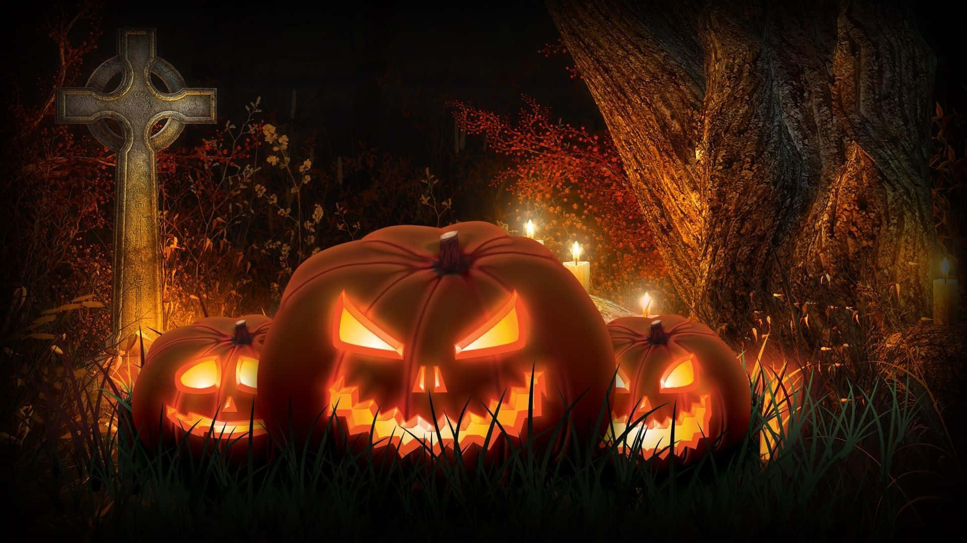 Fondo de Halloween Espeluznante Fondos de pantalla