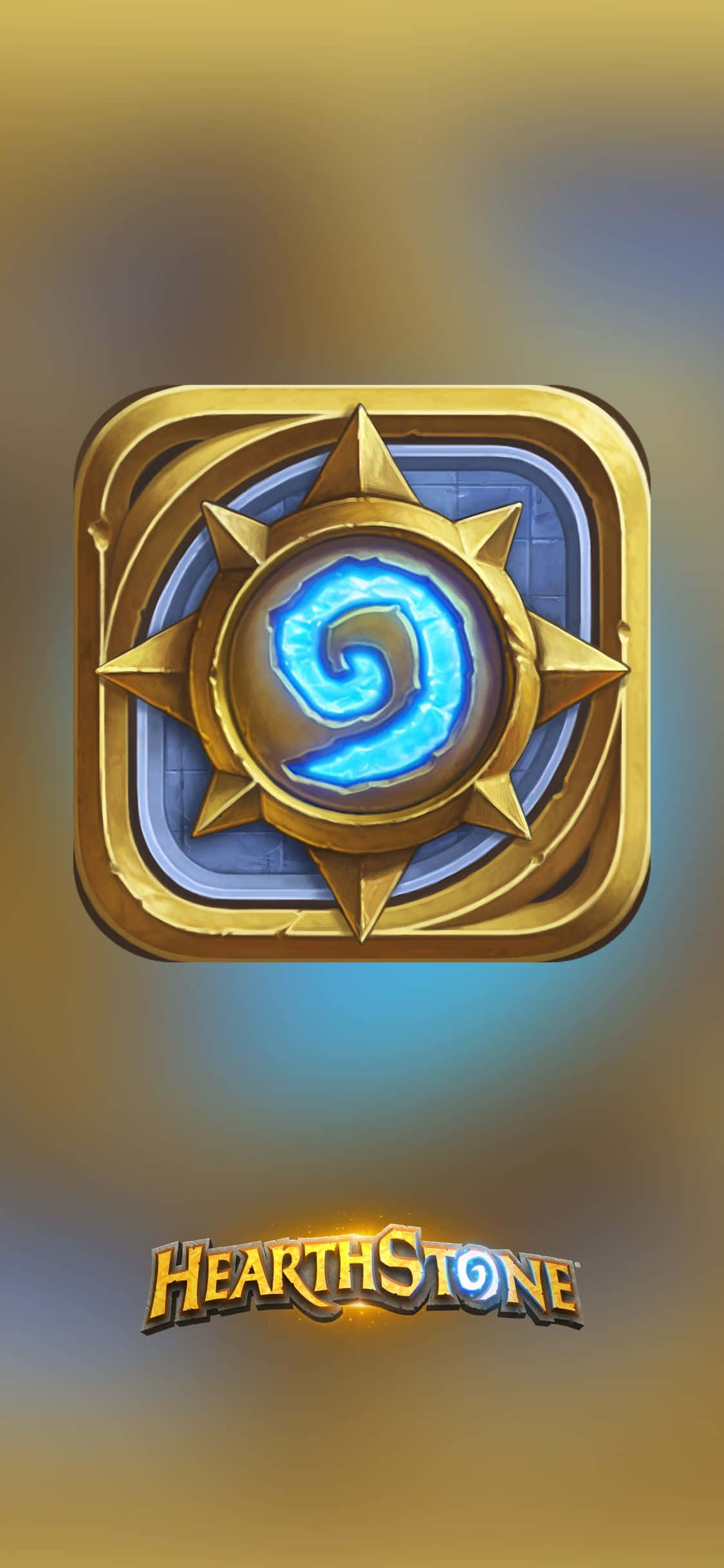 Fondo de Hearthstone con Logo Simple para iPhone XS Fondos de pantalla
