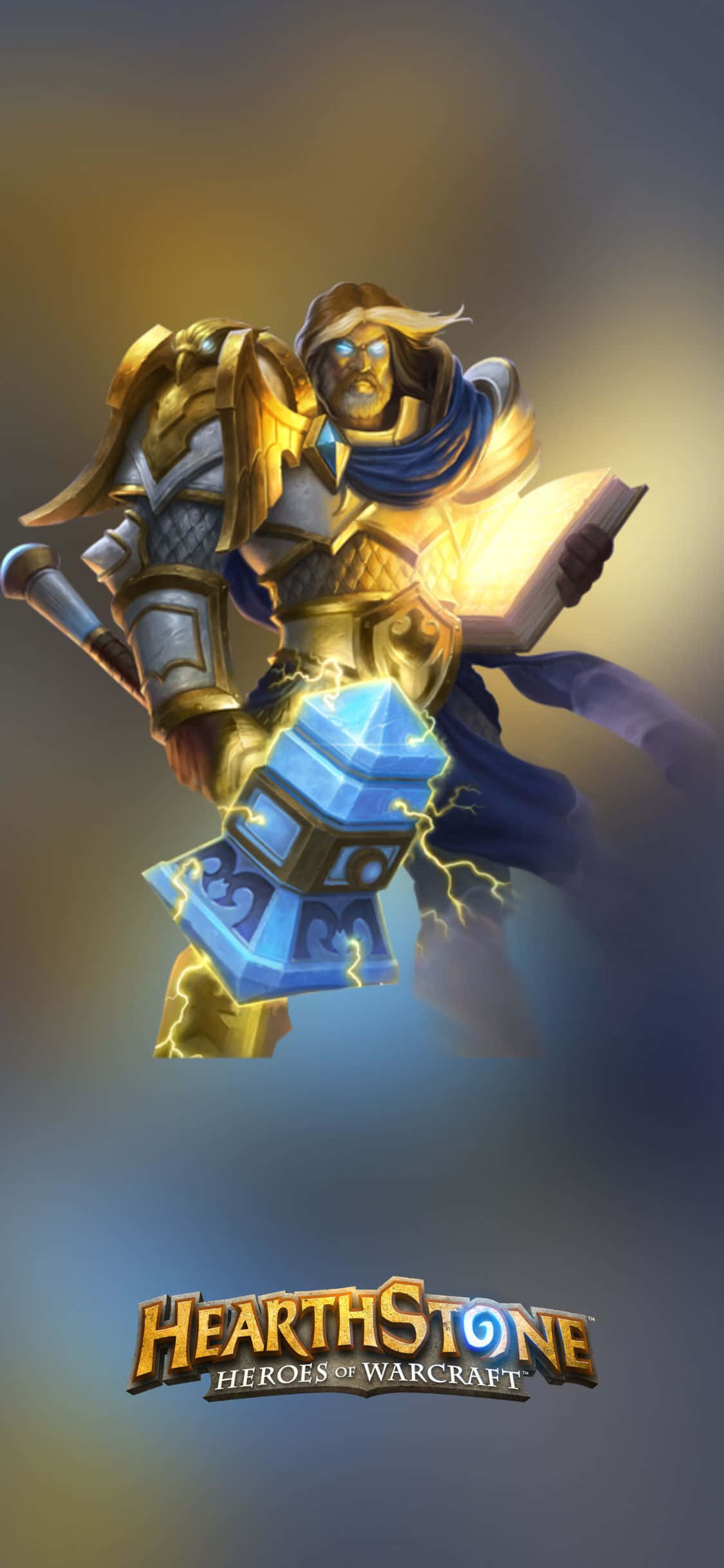 Uther Lightbringer Fondo iPhone XS Hearthstone Fondos de pantalla