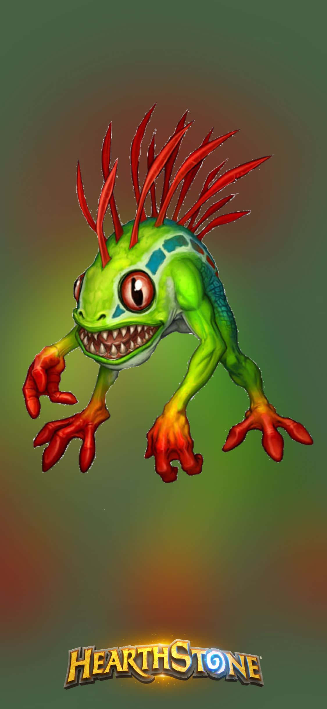 Fondo de Hearthstone para iPhone XS: Murloc Fondos de pantalla