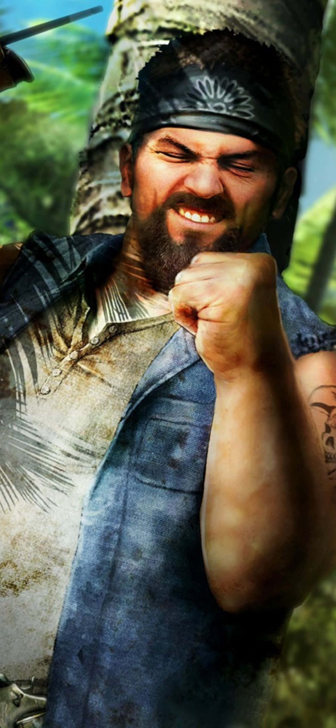 Fondo de Hurk Drubman Jr. de Far Cry 3 para iPhone X Fondos de pantalla