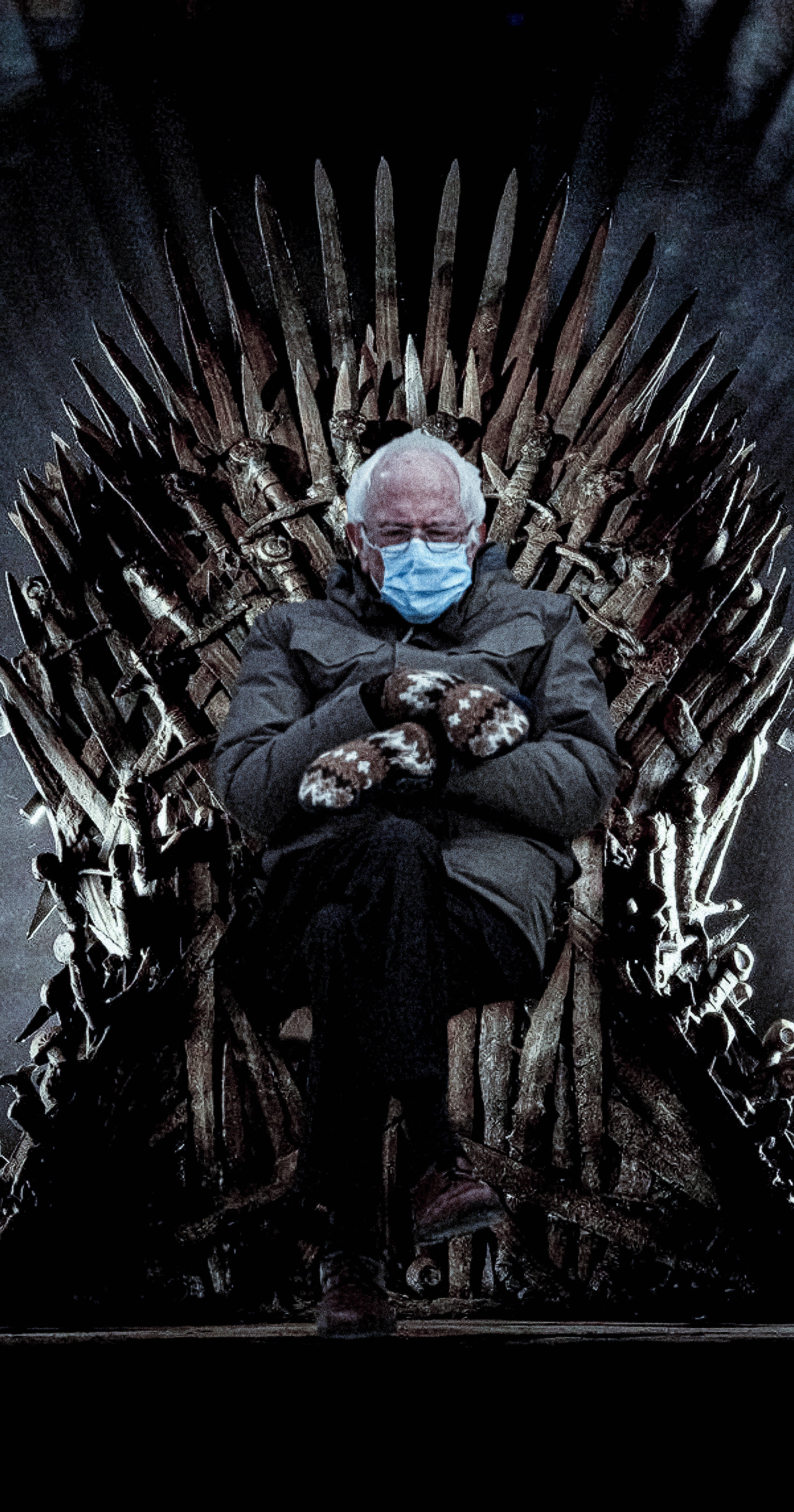 Fondo de invierno para teléfono de Sanders Fondos de pantalla