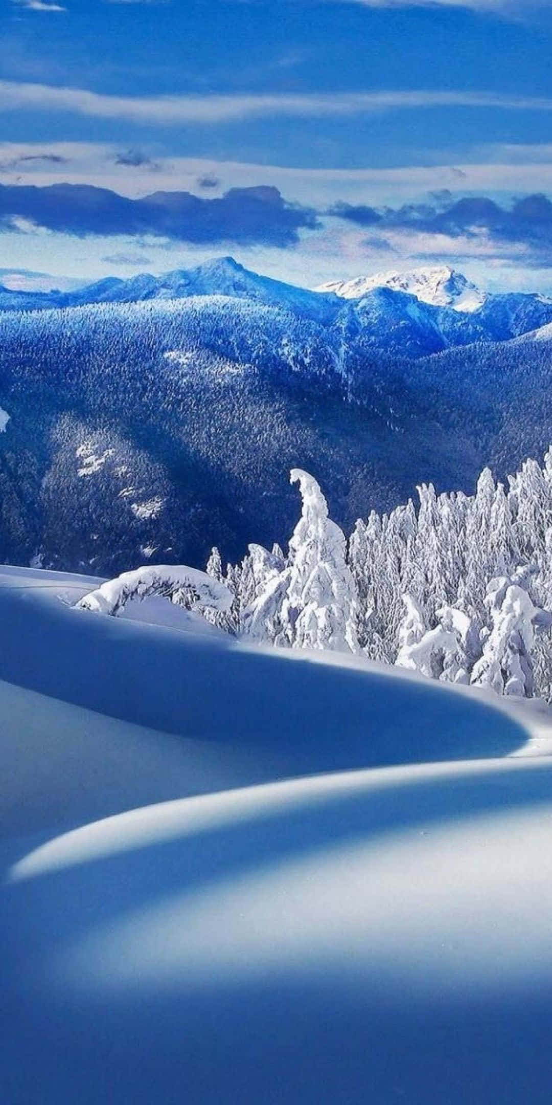 Fondo de Invierno Pixel 3 Superficie de Nieve Lisa Fondos de pantalla