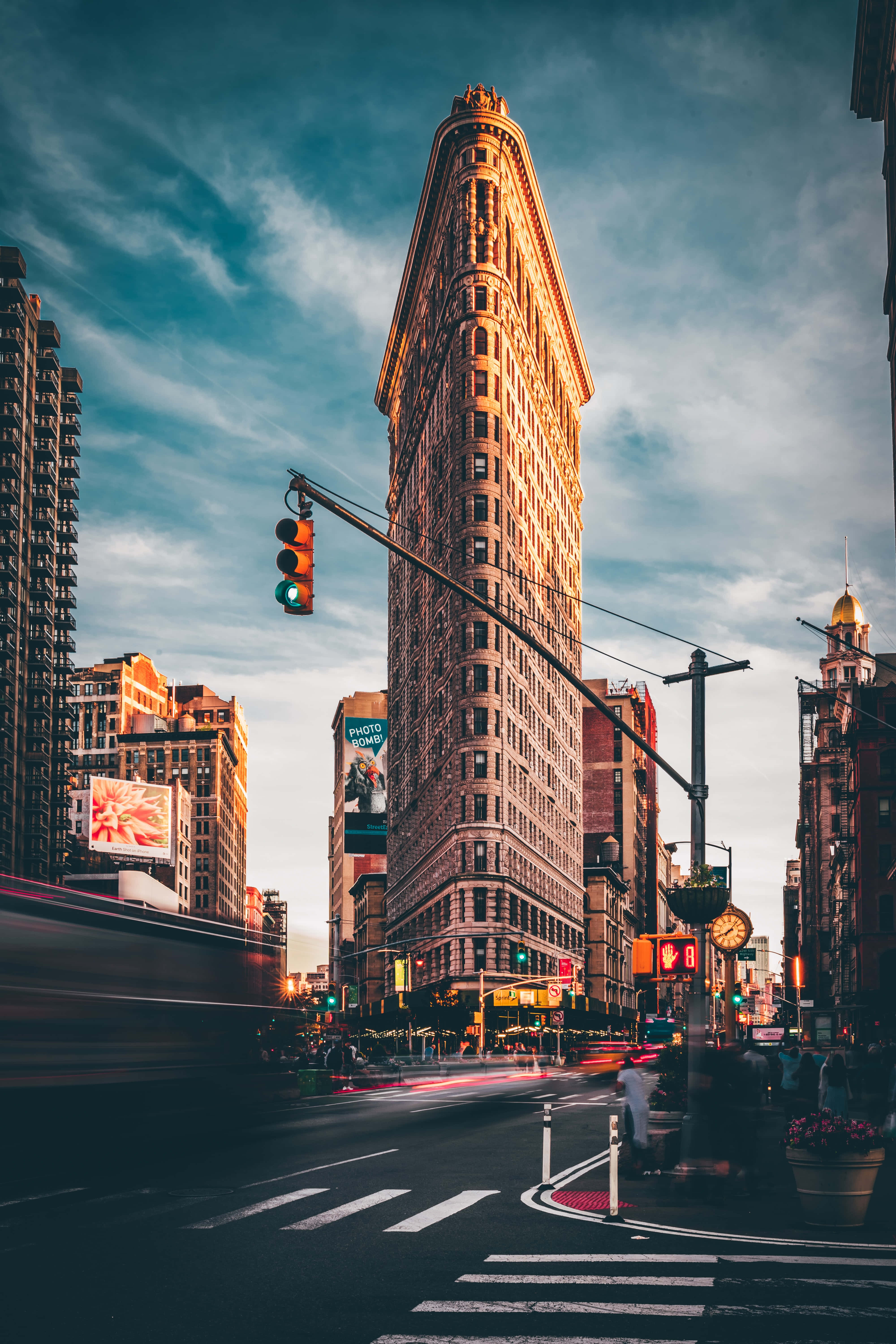 Fondo de iPhone del Edificio Flatiron Bonito Fondos de pantalla