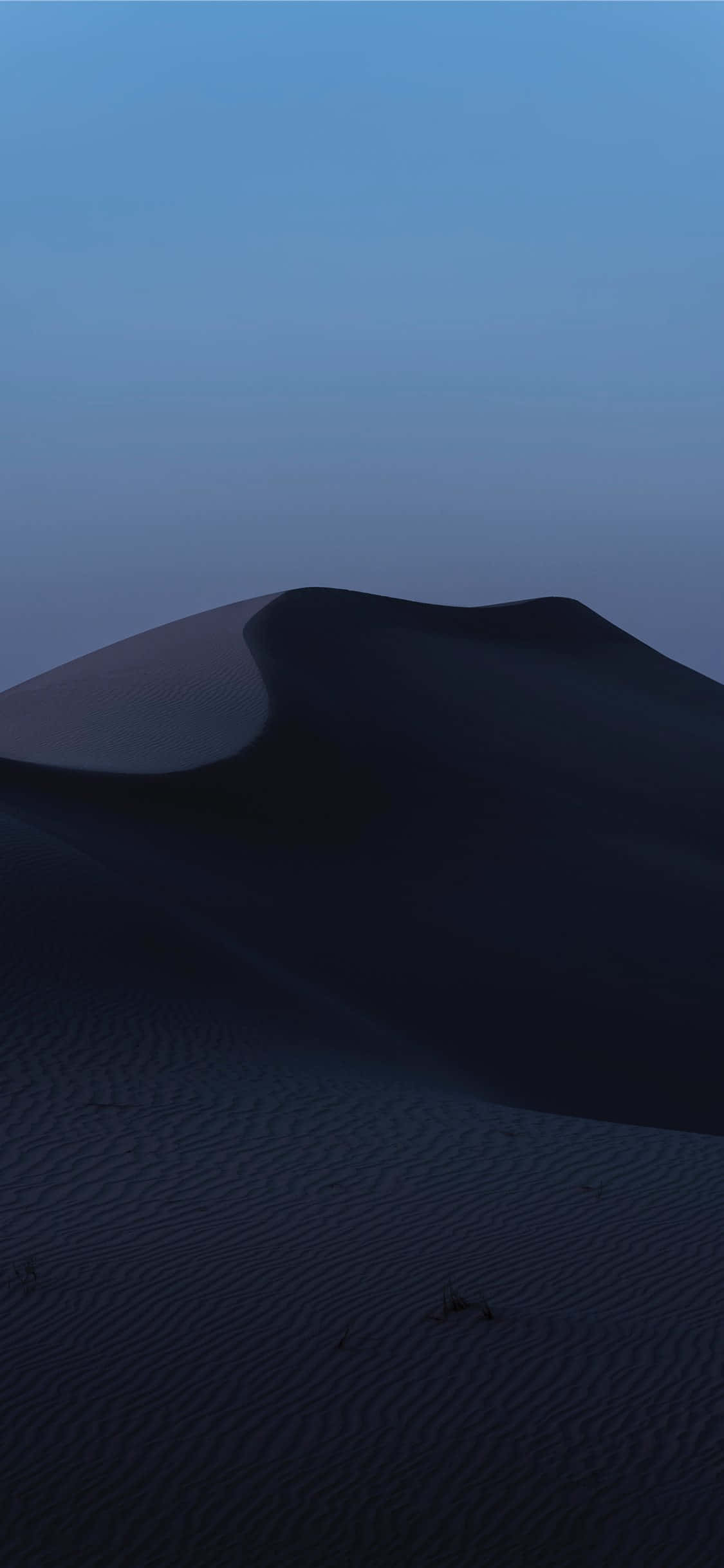 Fondo de iPhone Desierto Azul Estético Fondos de pantalla