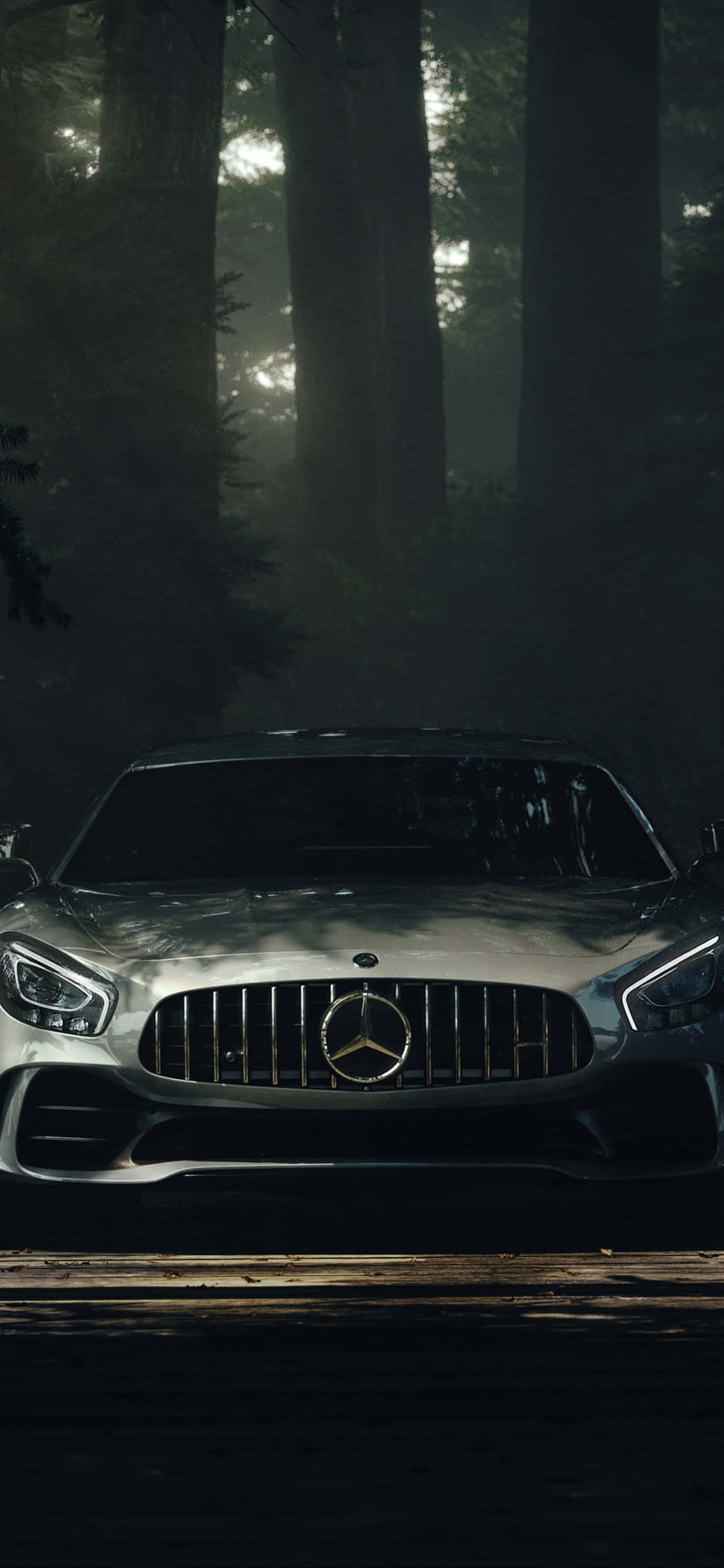 Fondo de iPhone X AMG GT-R AMG GT con rayos de sol Fondos de pantalla