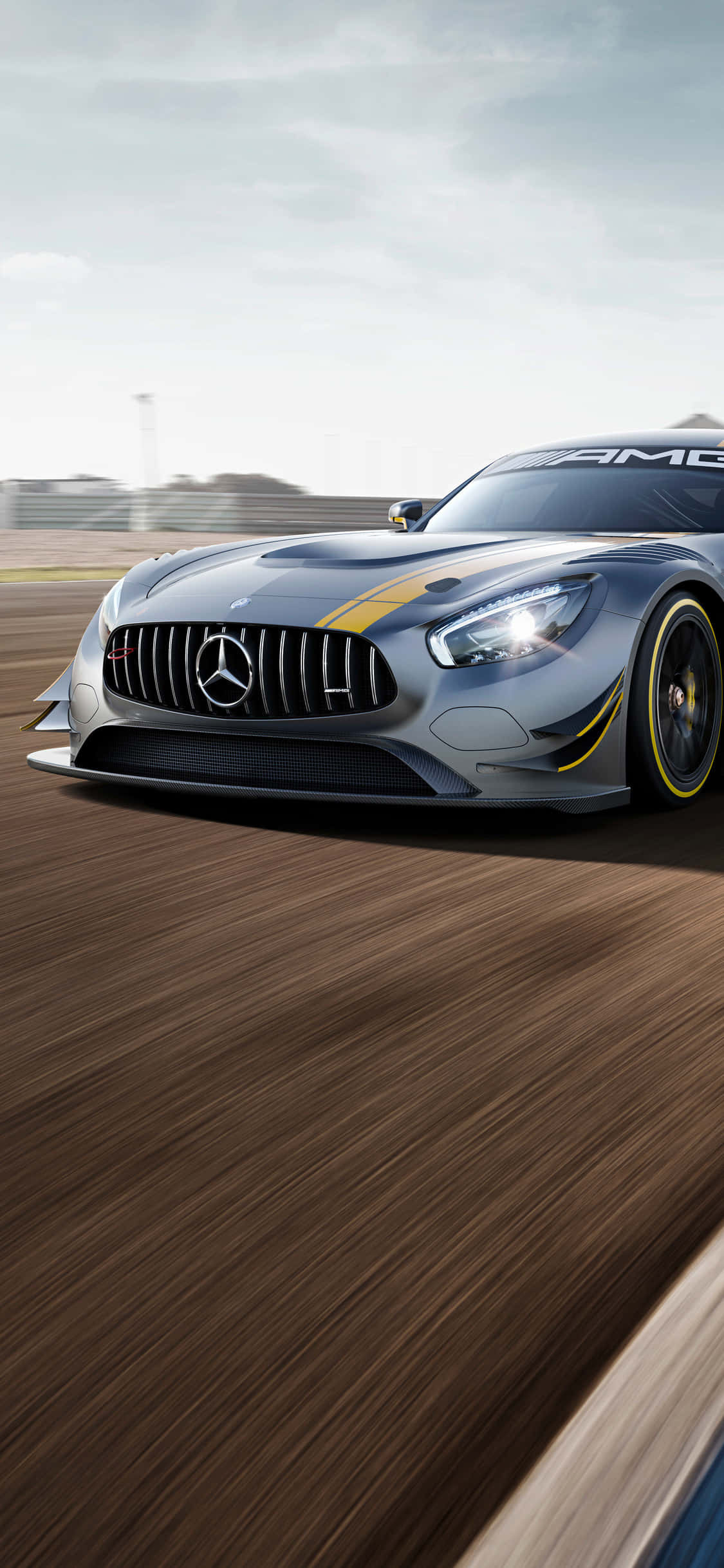 Fondo de iPhone X Amg Gt-r con patrón AMG GT Fondos de pantalla