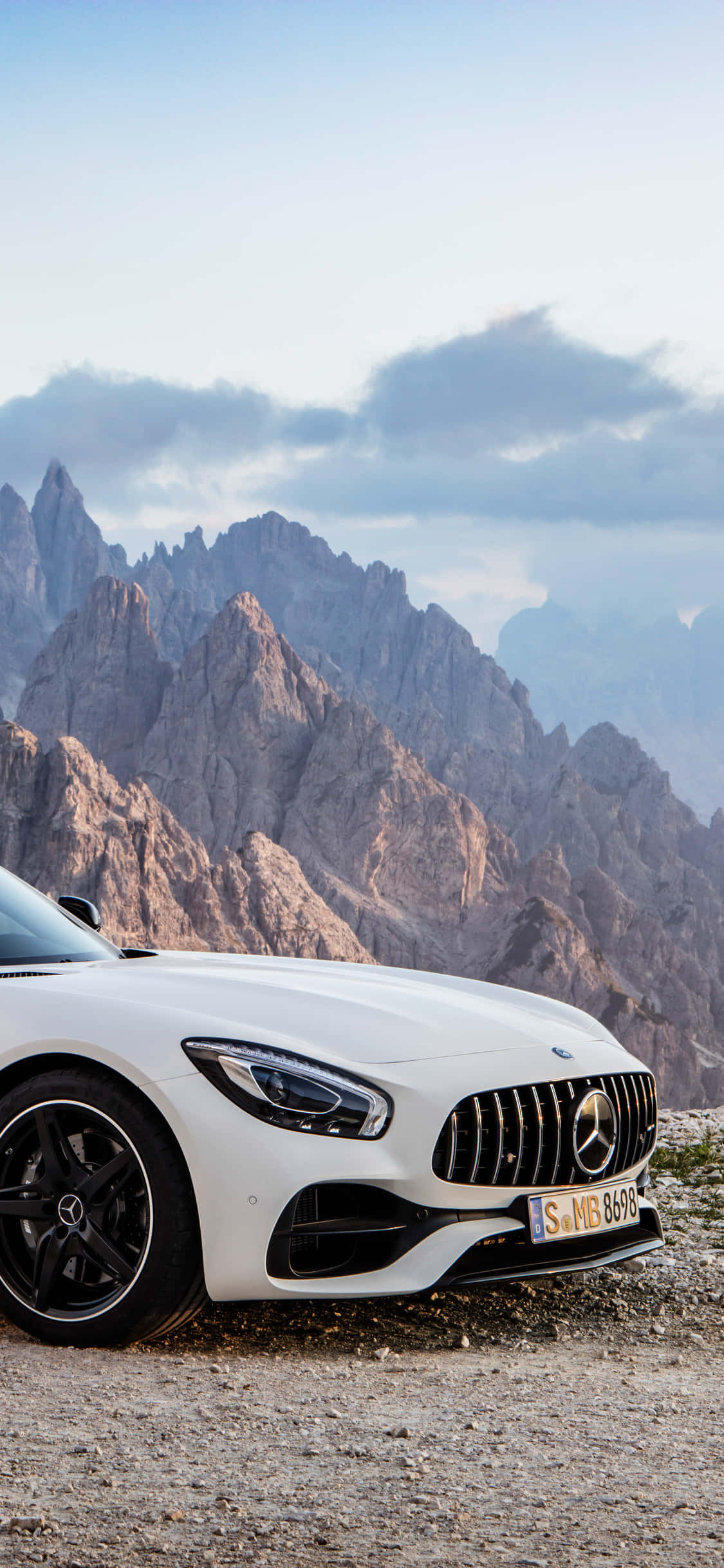 Fondo de iPhone X Amg Gt-r lateral AMG GT Fondos de pantalla