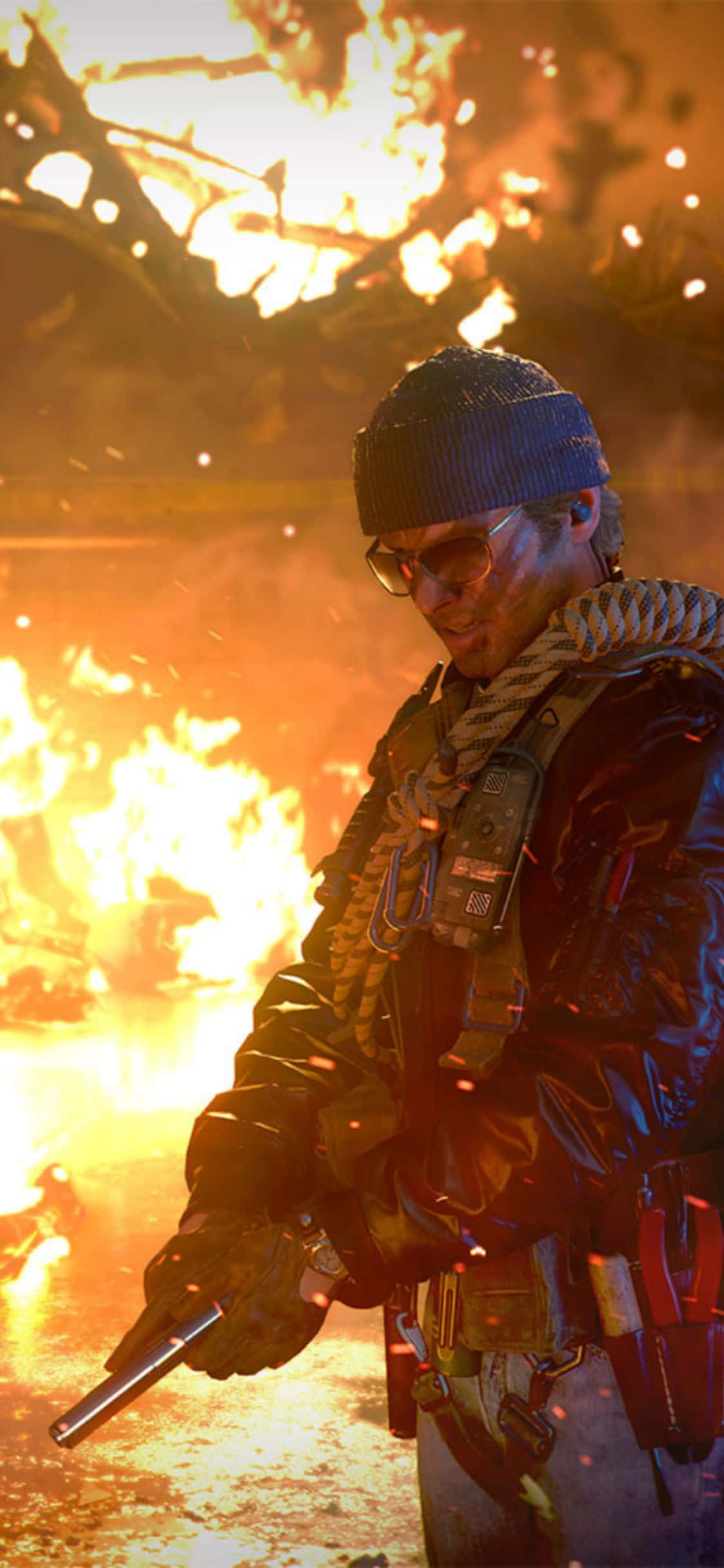 Fondo de iPhone X Call Of Duty Black Ops Cold War Russell Adler Fondos de pantalla