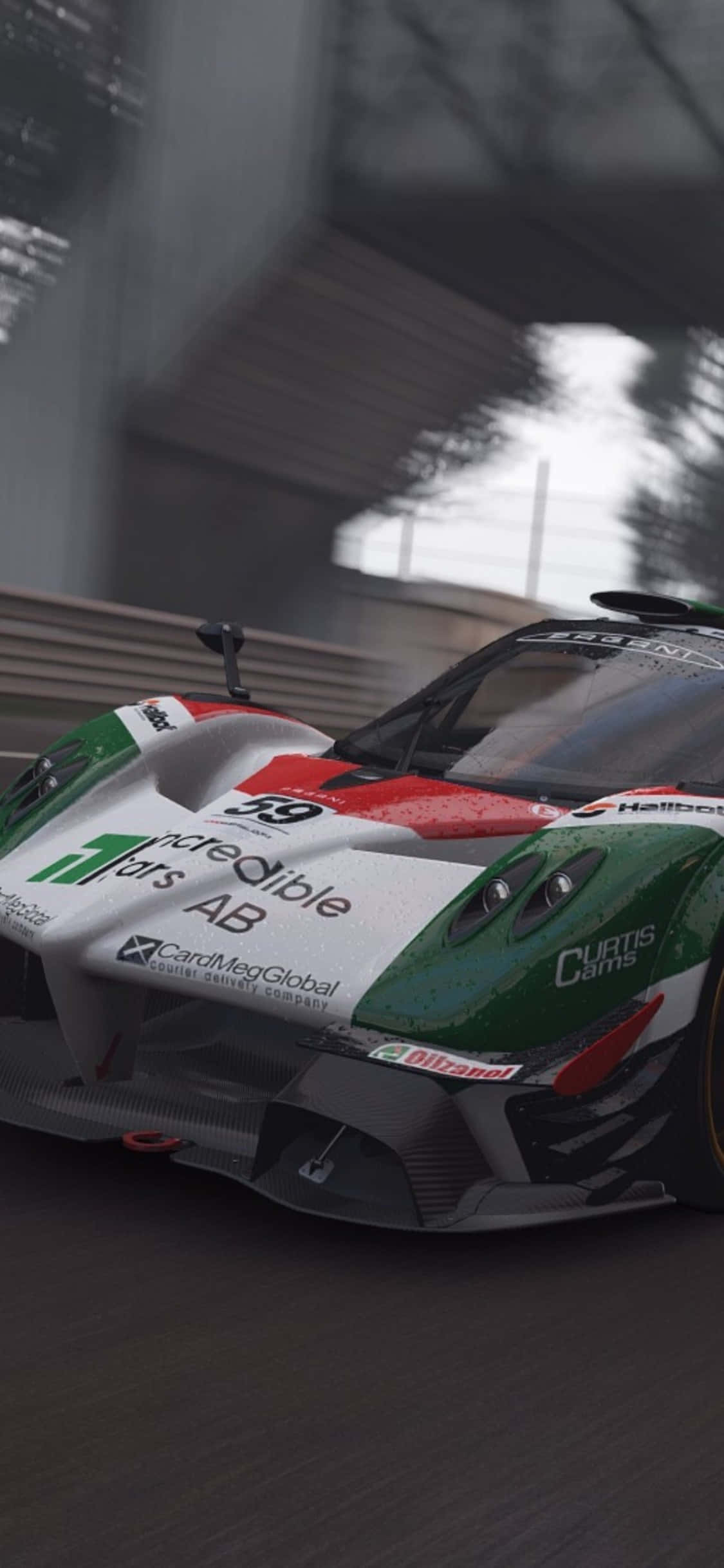 Fondo de iPhone X con coche de carreras italiano de Project Cars Fondos de pantalla