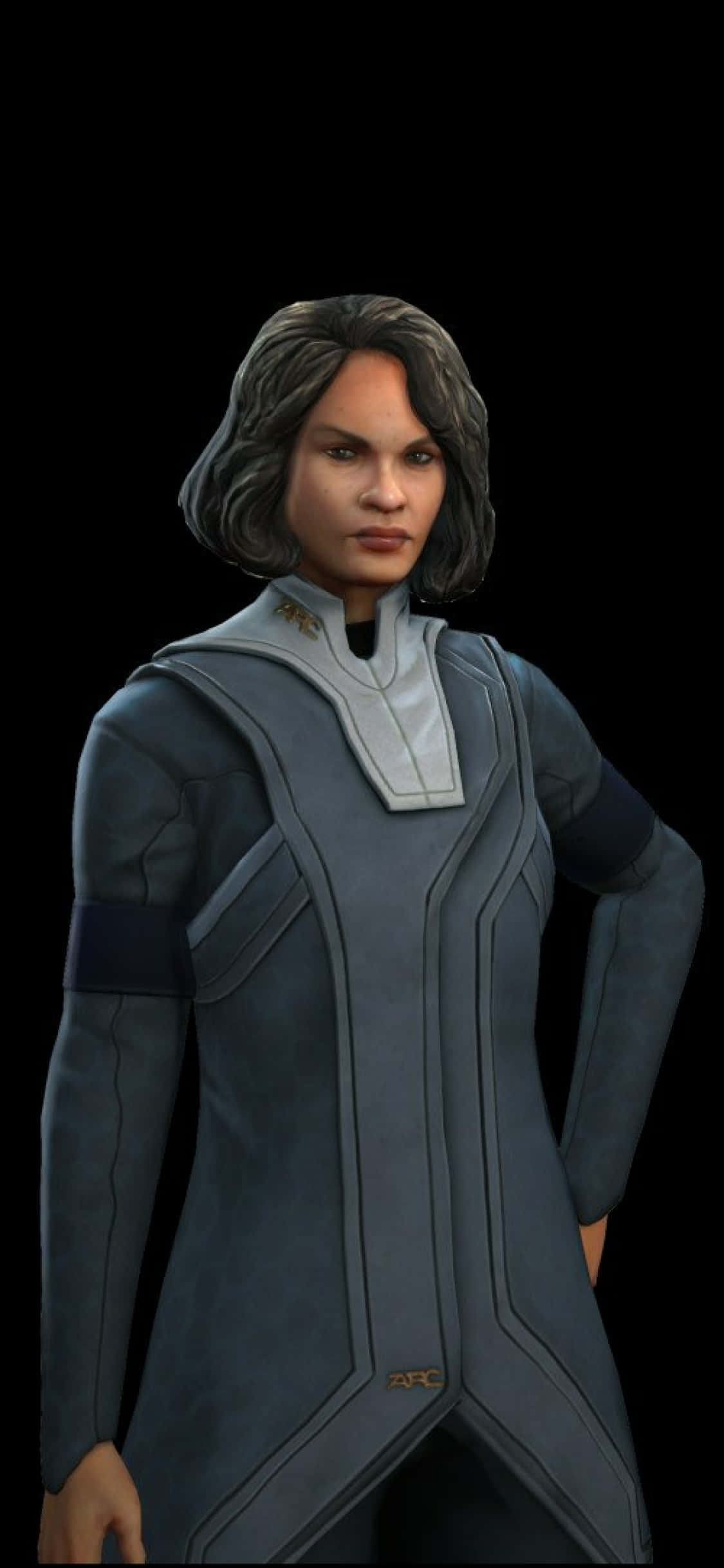 Fondo de iPhone X de Civilization Beyond Earth con líder Fondos de pantalla