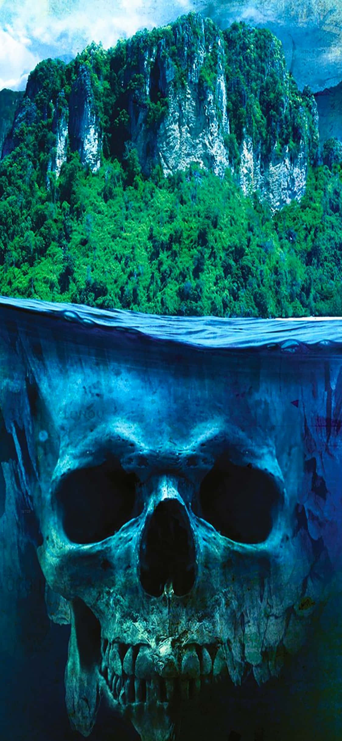 Fondo de iPhone X de Far Cry 3 Calavera de las Islas Rook Fondos de pantalla