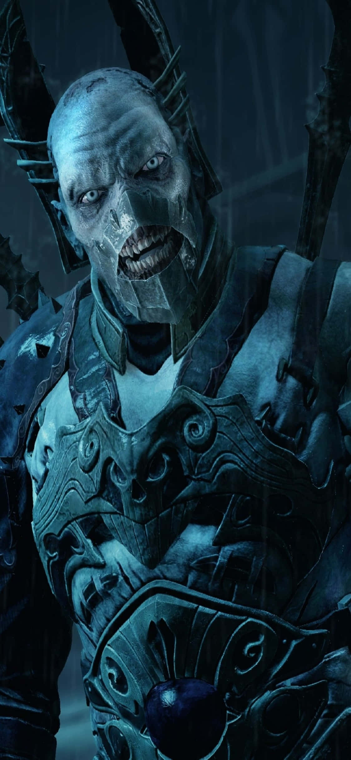 Fondo de iPhone X de Shadow Of Mordor Torre de Sauron Fondos de pantalla
