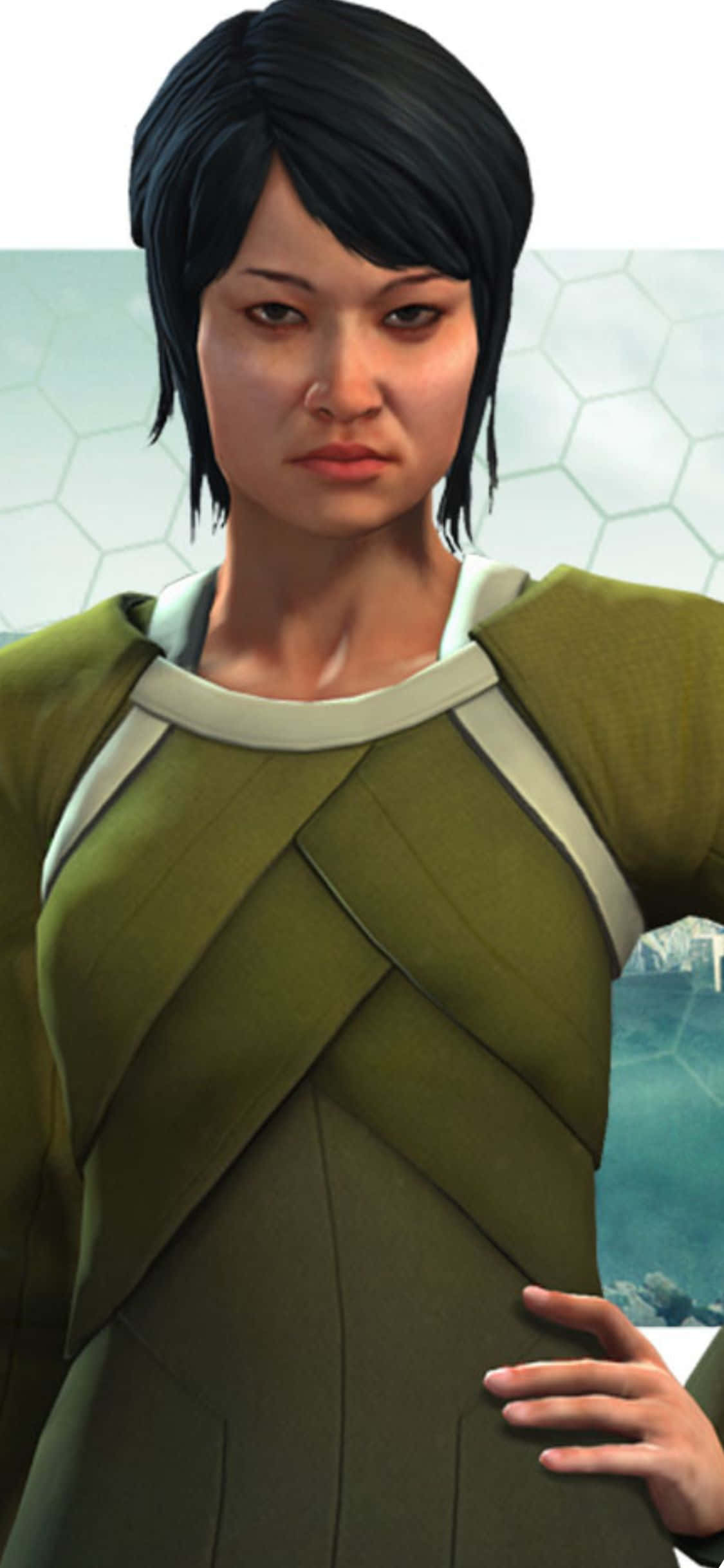 Fondo de iPhone XS Civilization Beyond Earth con la valiente líder Daoming Sochua Fondos de pantalla