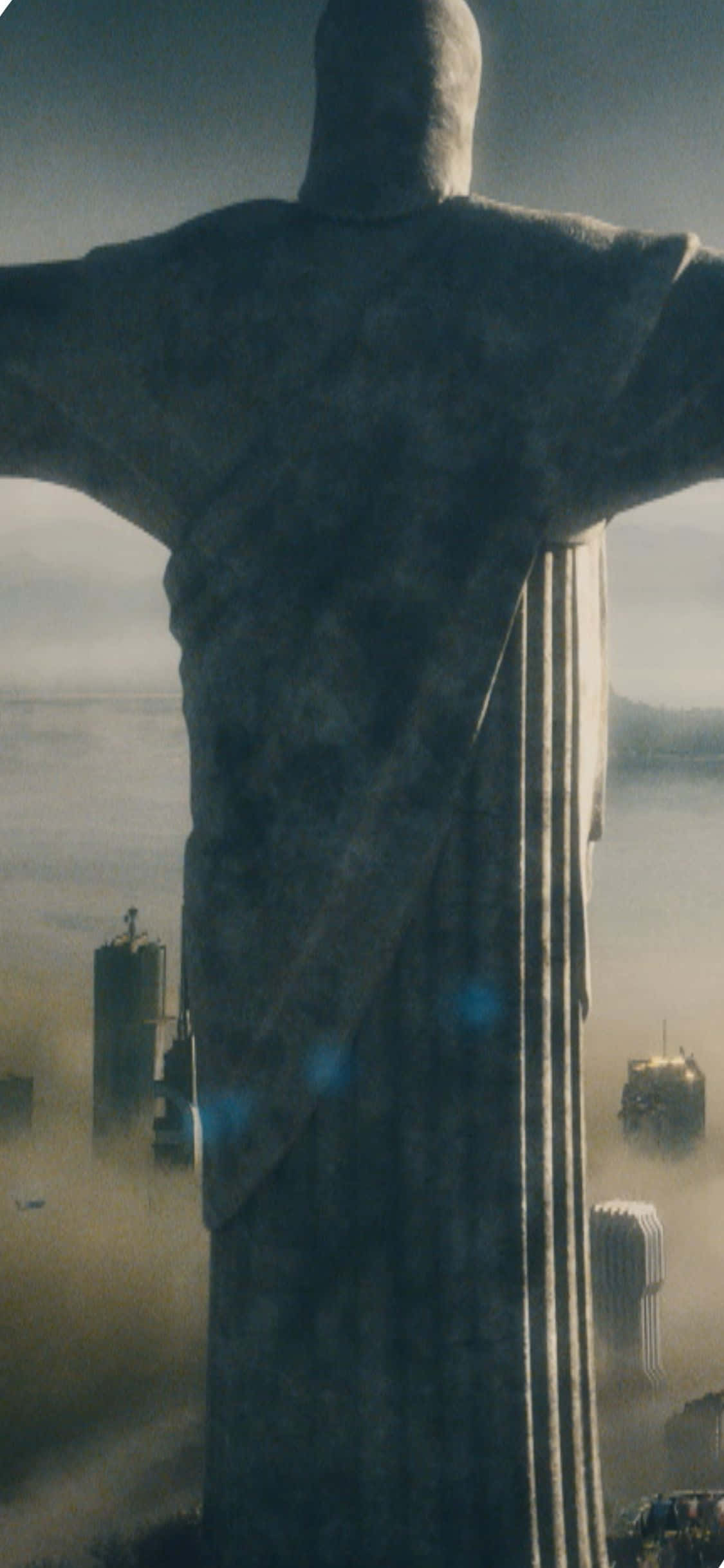 Fondo de iPhone XS con la estatua del Cristo Redentor de Civilization: Beyond Earth Fondos de pantalla
