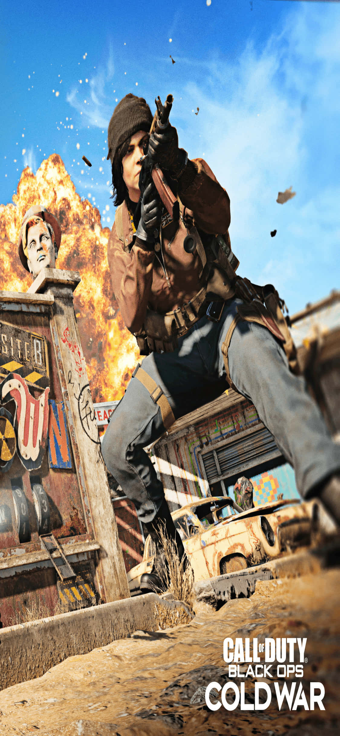 Fondo de iPhone Xs de Call of Duty Black Ops Cold War Filtrado Fondos de pantalla