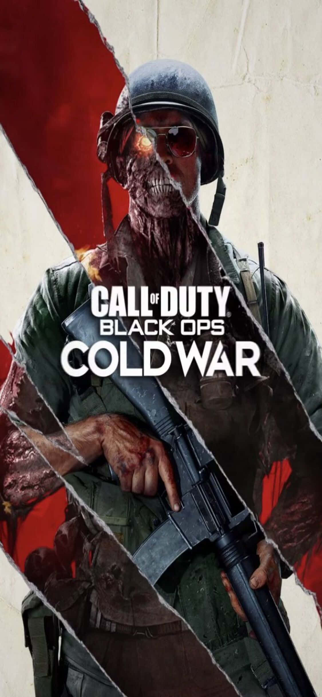Fondo de iPhone Xs de Call of Duty Black Ops Cold War Póster de Zombis Fondos de pantalla