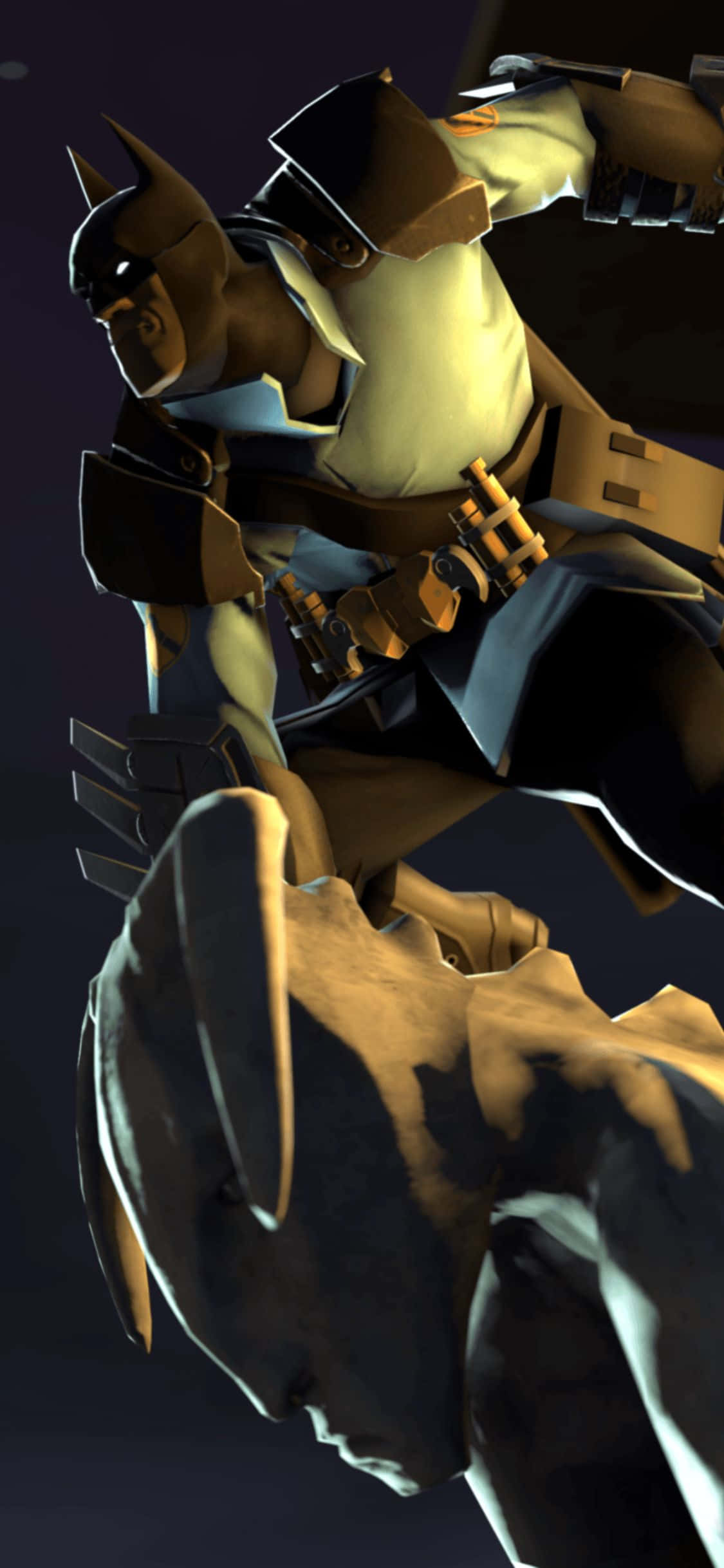 Fondo de iPhone XS de Team Fortress 2 con Capucha de Batman Arkham Fondos de pantalla