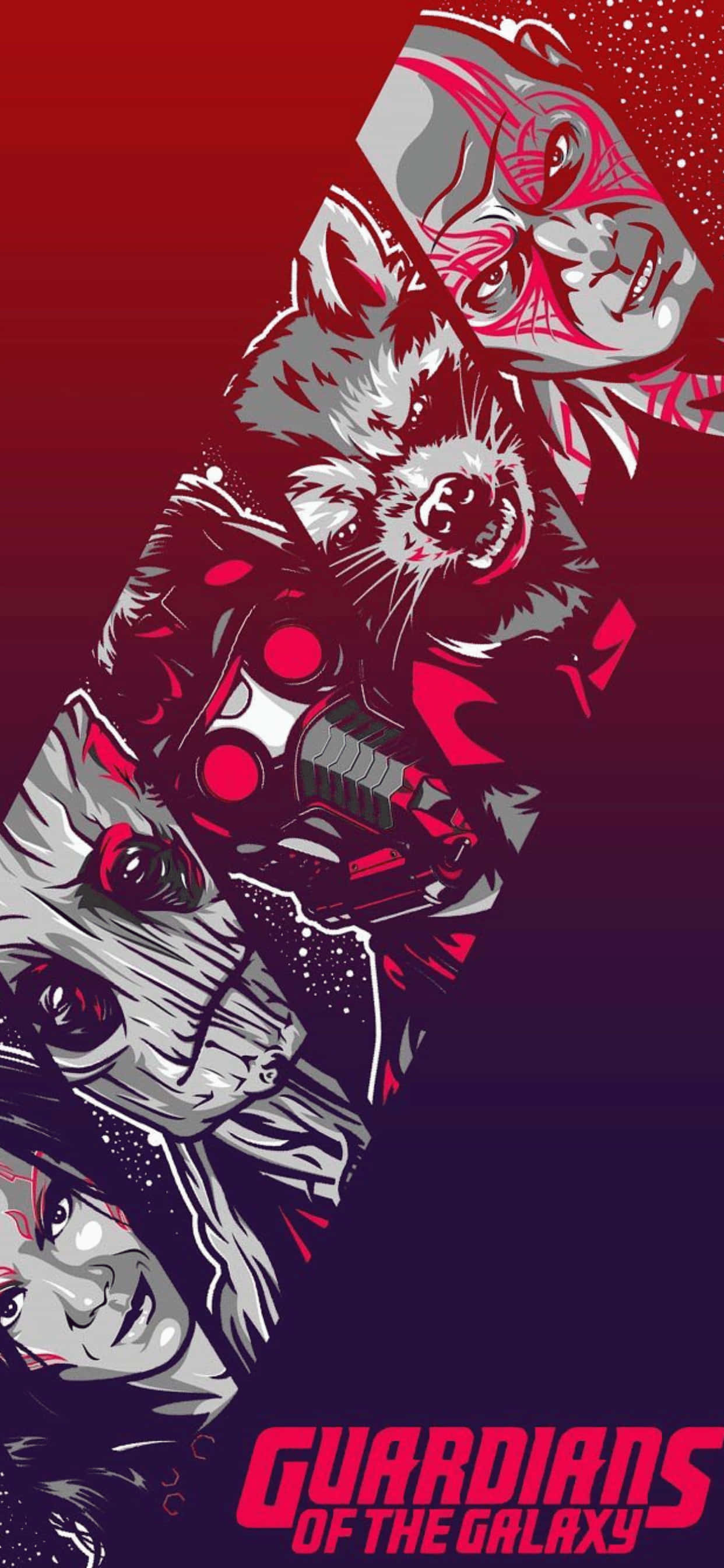 Fondo de iPhone XS Max de Marvel Guardianes de la Galaxia Fondos de pantalla