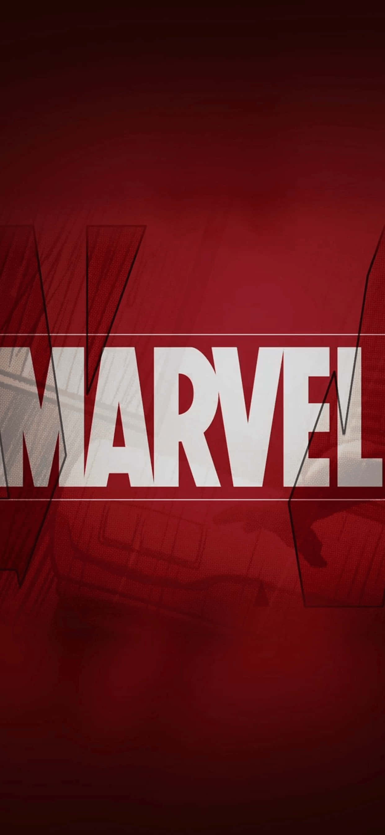 Fondo de iPhone XS Max del logotipo de Marvel Fondos de pantalla