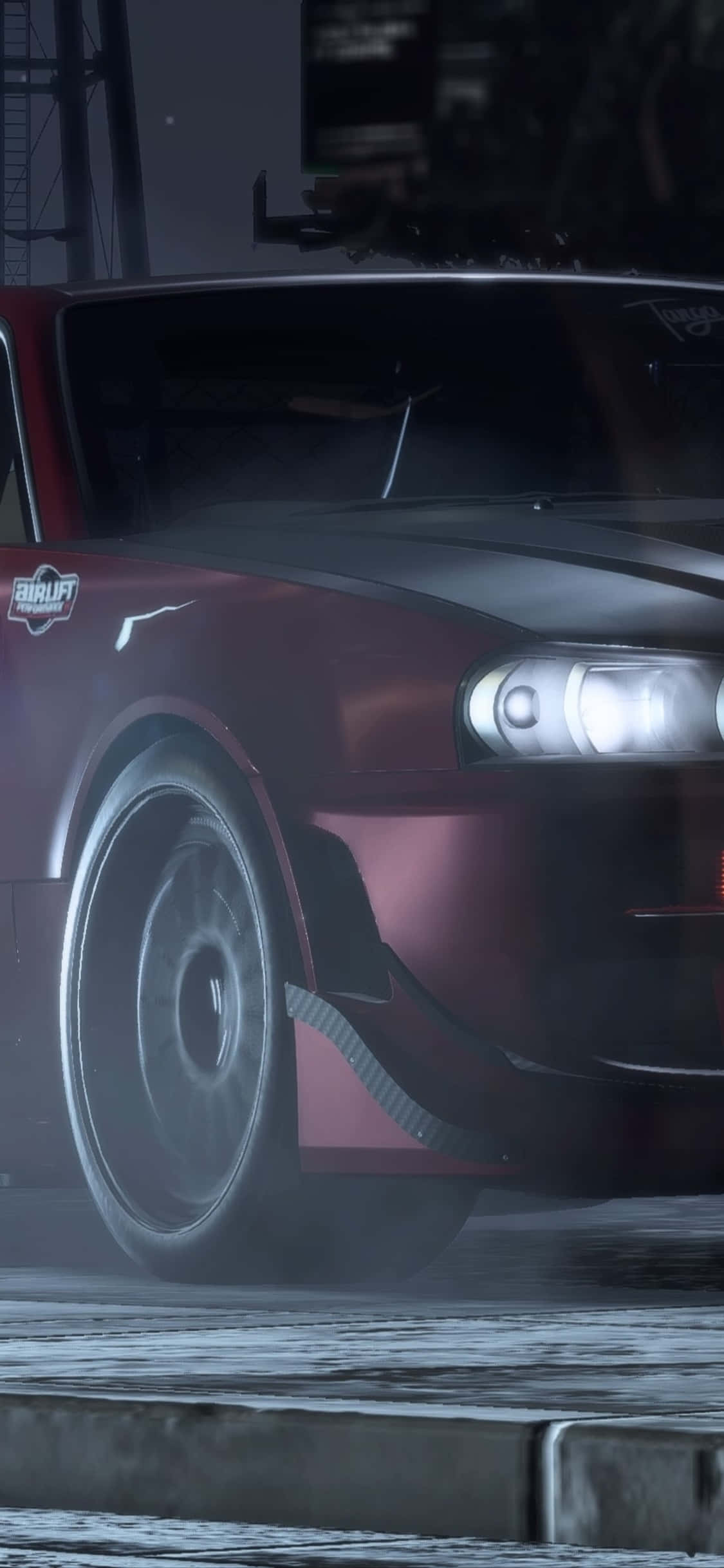 Fondo de iPhone XS Need For Speed Payback Violeta Oscuro Nissan Skyline GT-R Fondos de pantalla