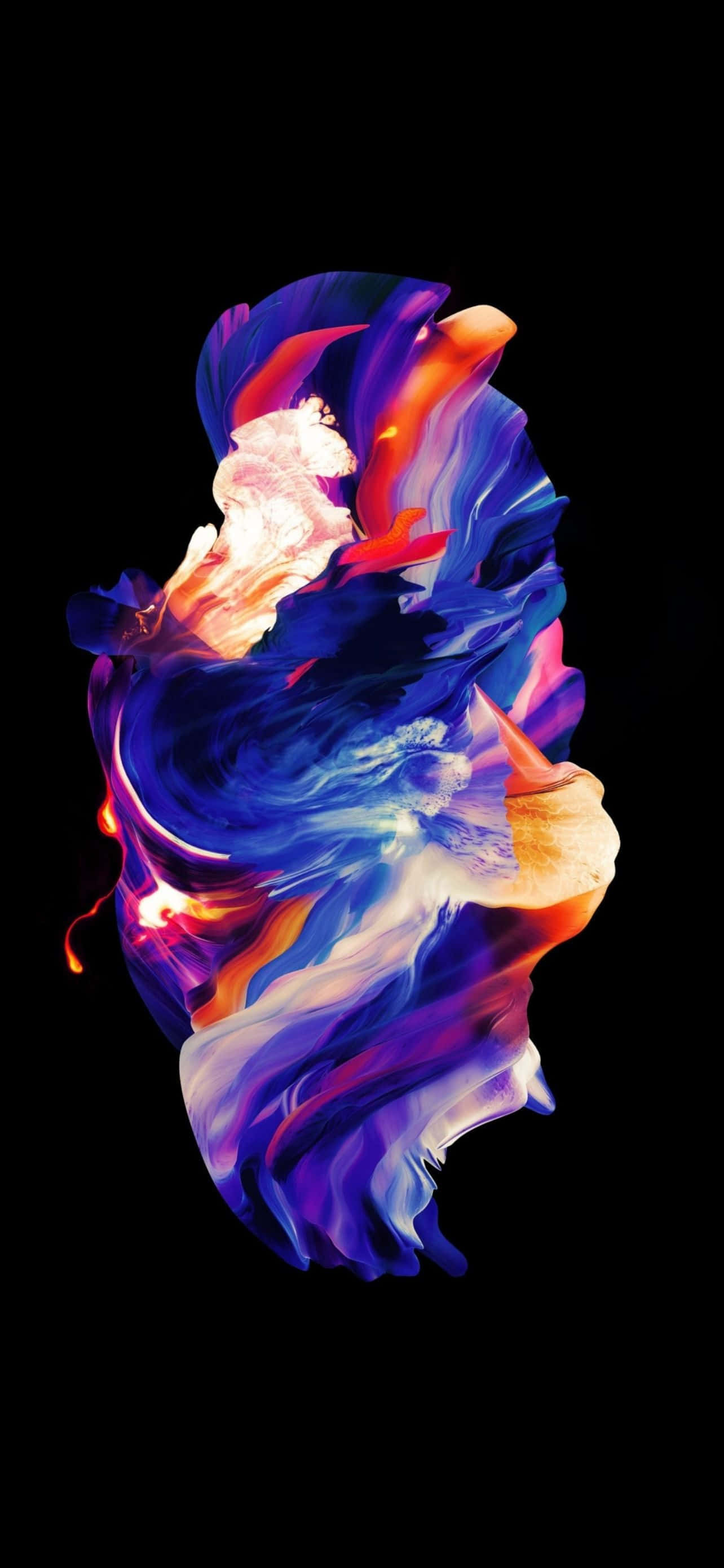 Fondo de iPhone inspirado en una galaxia espiral vibrante Fondos de pantalla