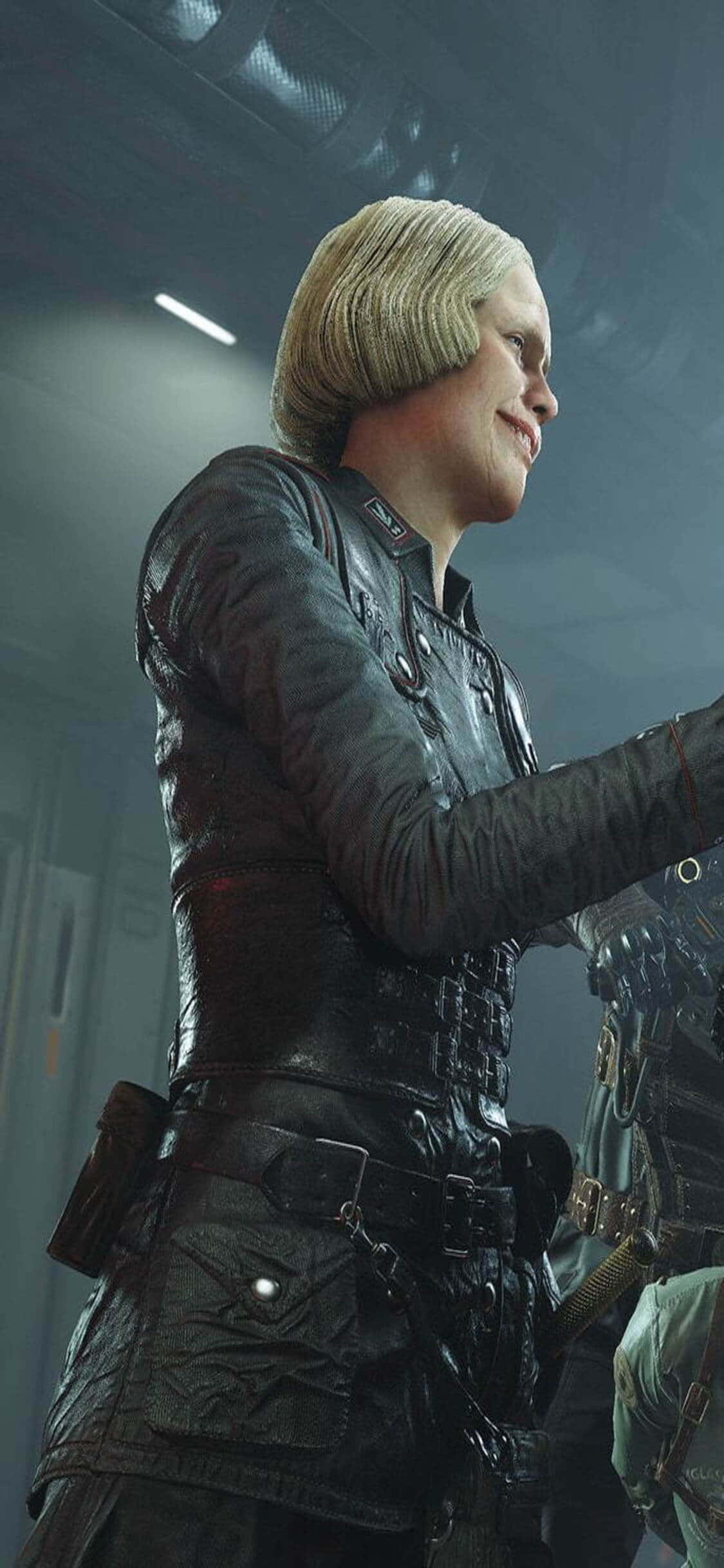 Fondo de Irene Engel de Wolfenstein II para iPhone Xs Fondos de pantalla