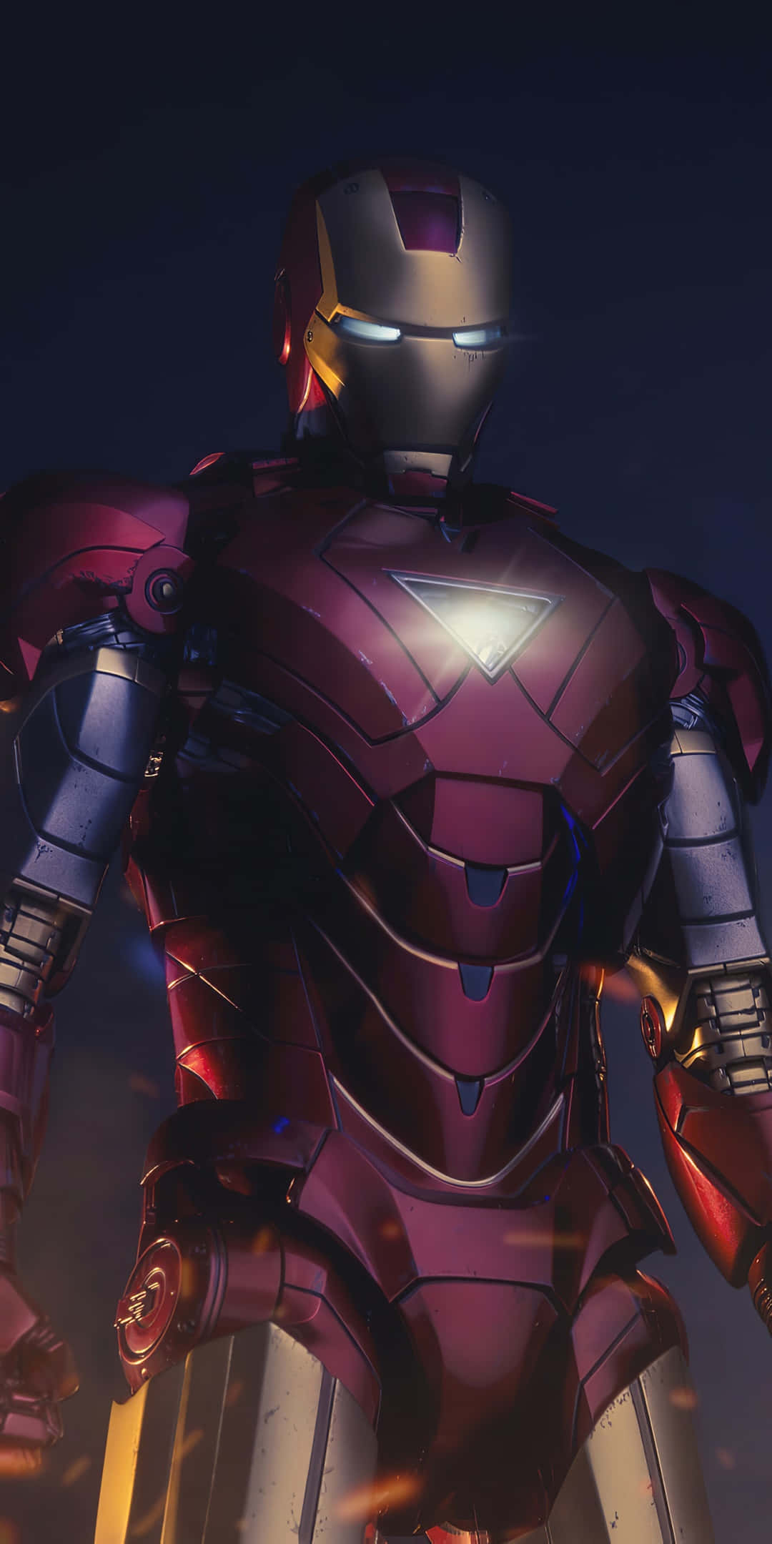 Fondo de Iron Man con Armadura Rayada para Pixel 3 Fondos de pantalla