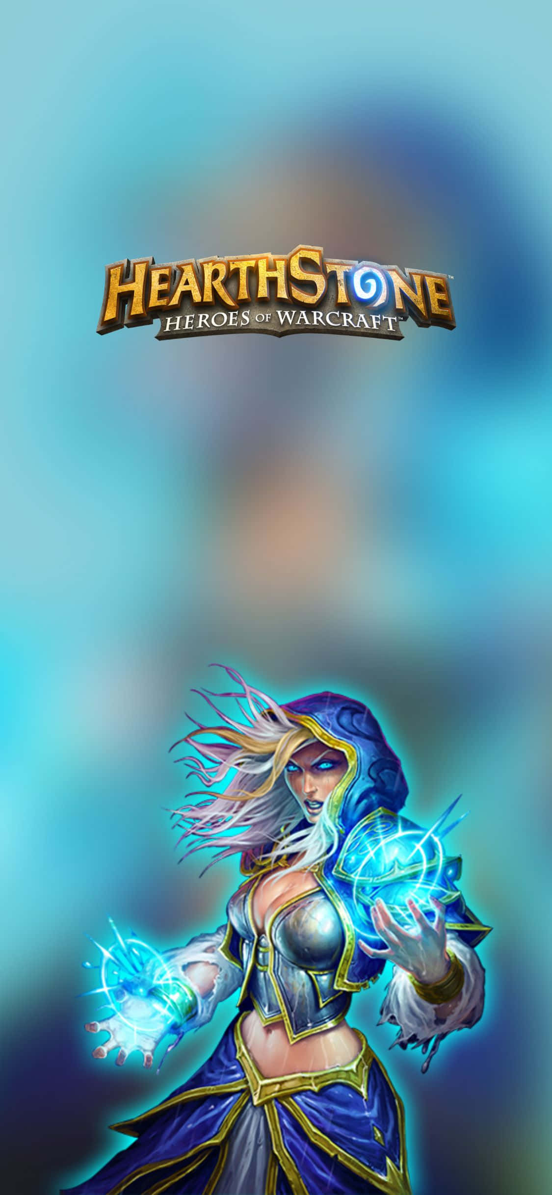 Fondo de Jaina Proudmoore para iPhone XS de Hearthstone Fondos de pantalla