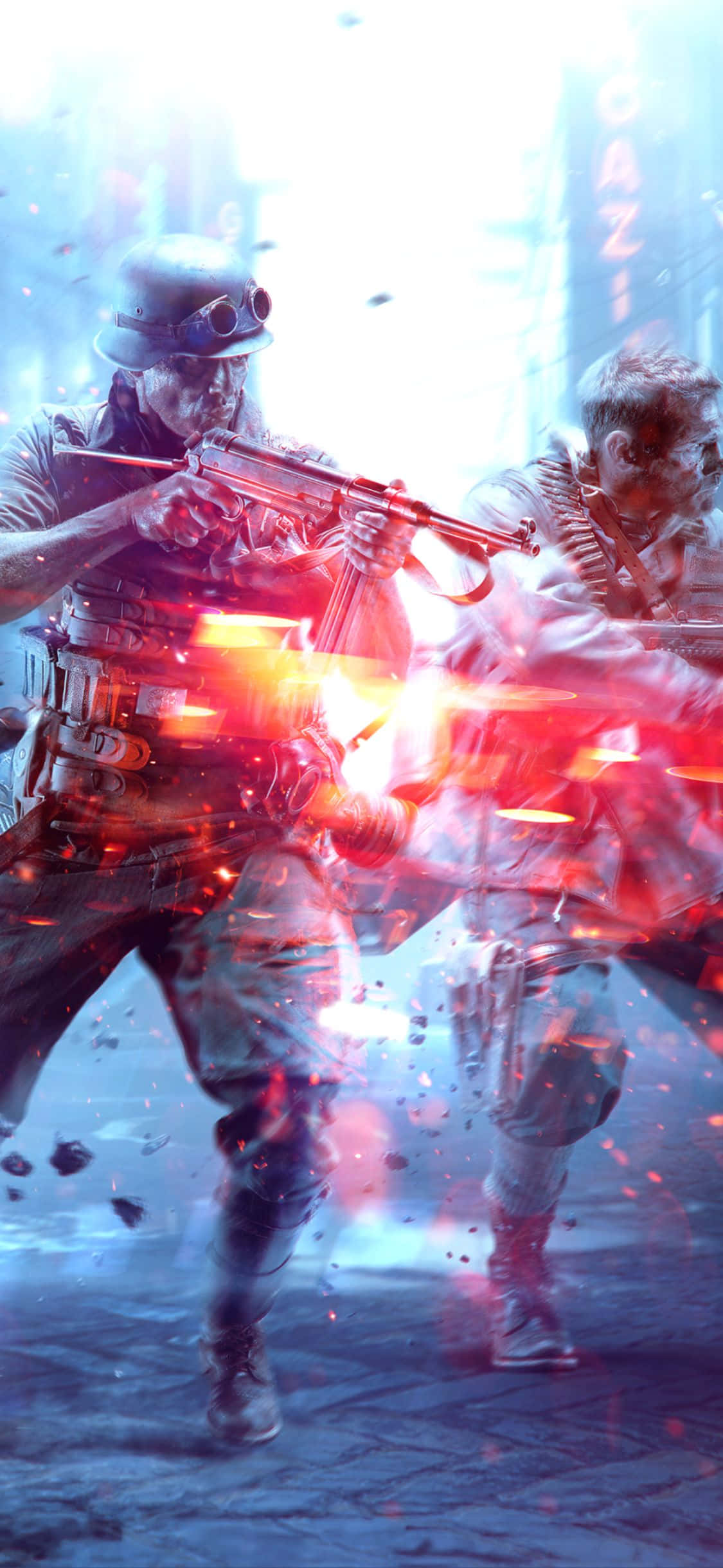 Fondo de juego Battlefield V para iPhone Xs Fondos de pantalla