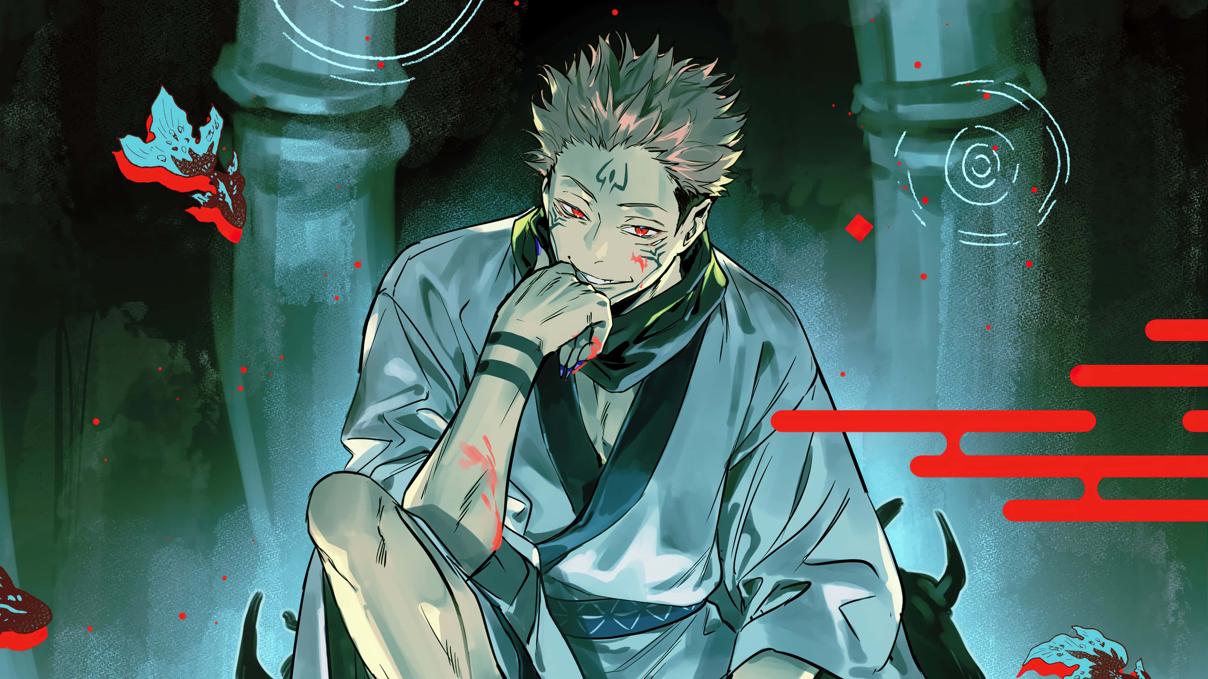 Fondo de Jujutsu Kaisen Fondos de pantalla