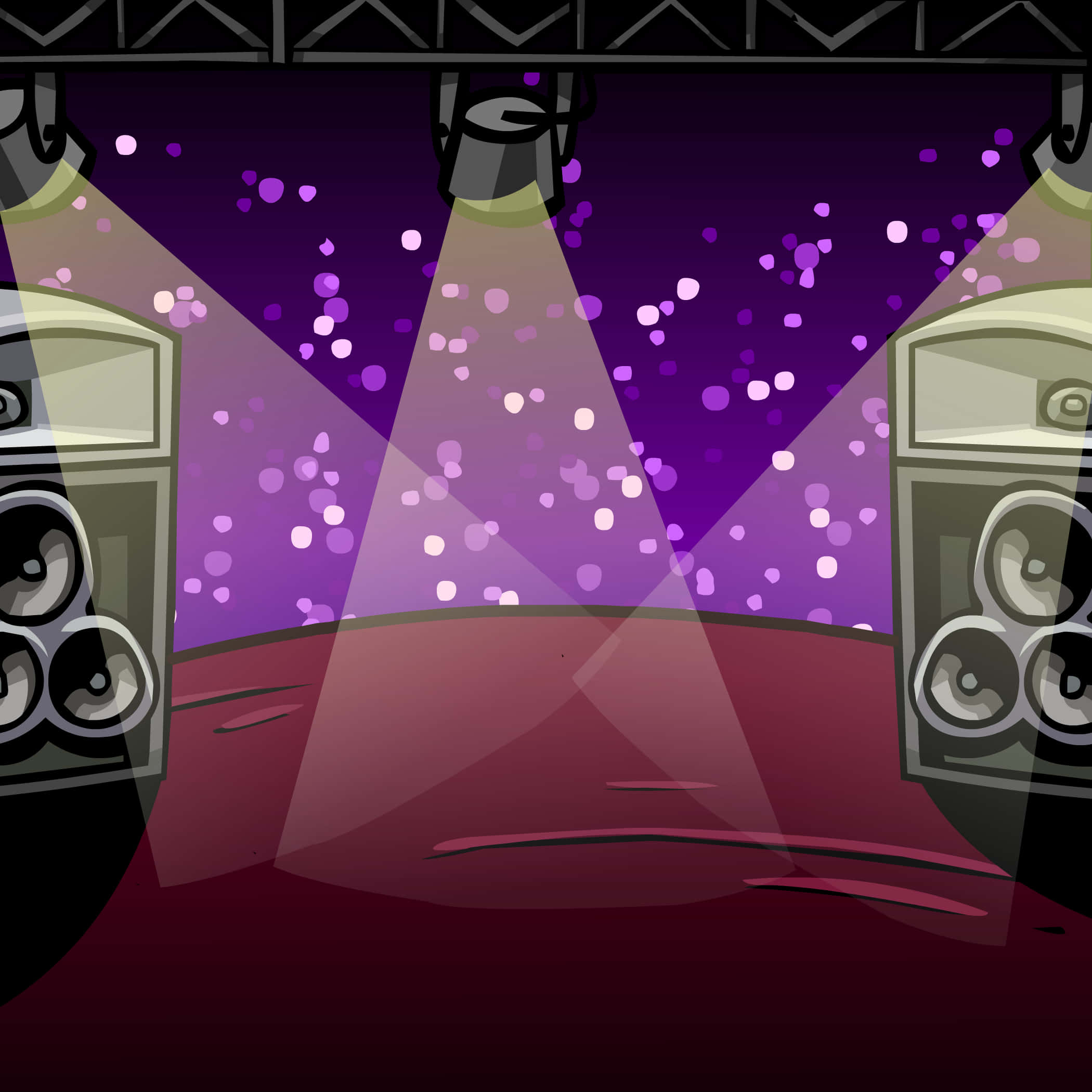 Fondo de Karaoke con Escenario Fondos de pantalla