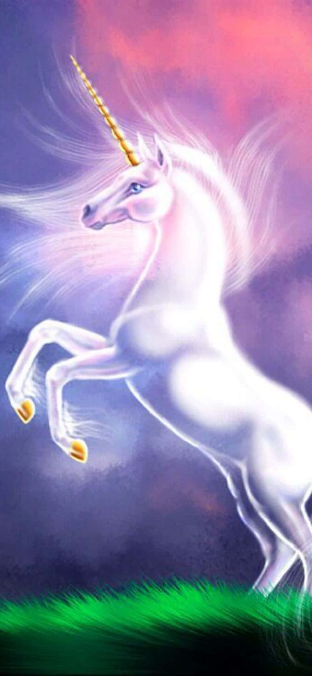 Fondo de Criatura Legendaria Unicornio Blanco Fondos de pantalla
