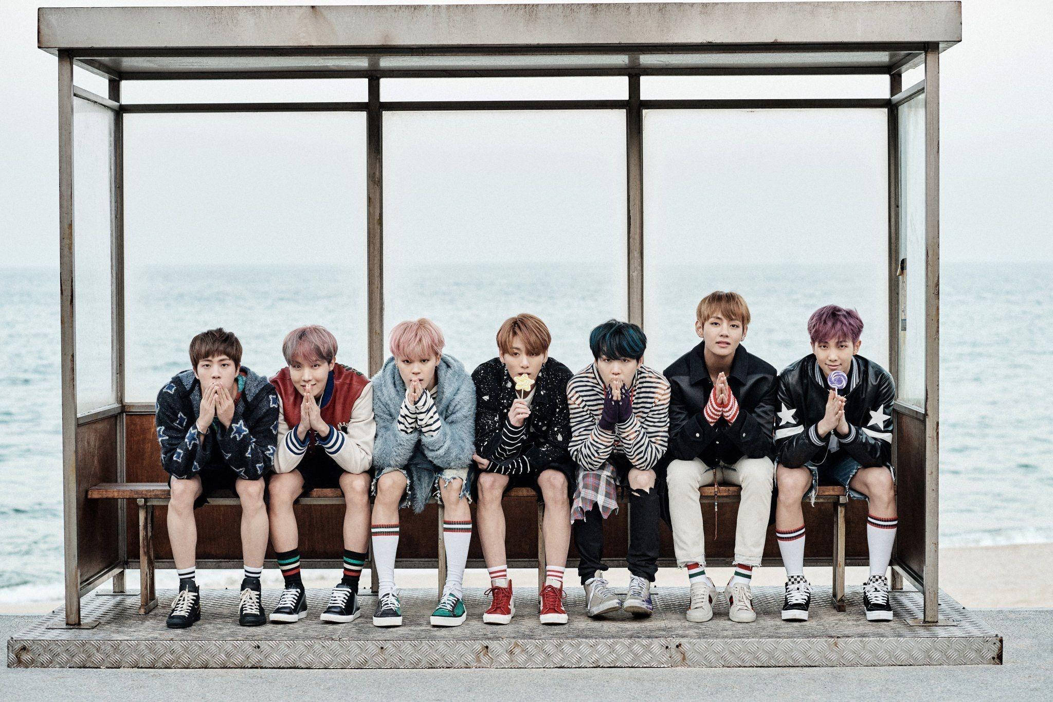 Fondo de laptop genial del teaser del álbum de BTS Fondos de pantalla