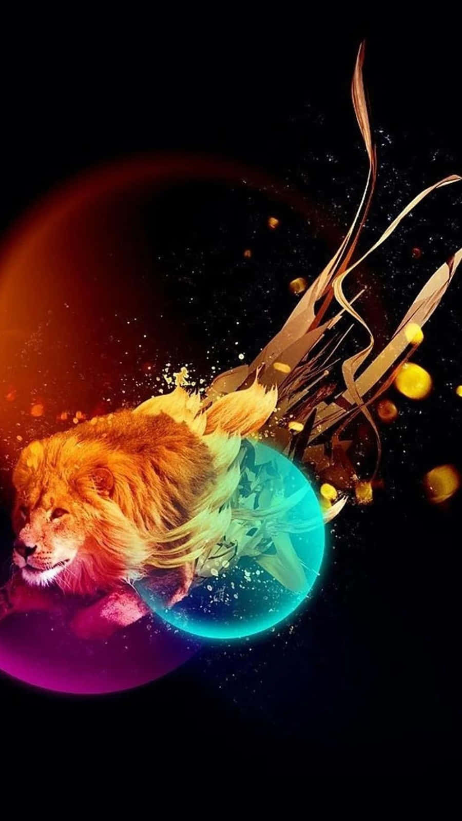 Fondo de León Galáctico Fondos de pantalla