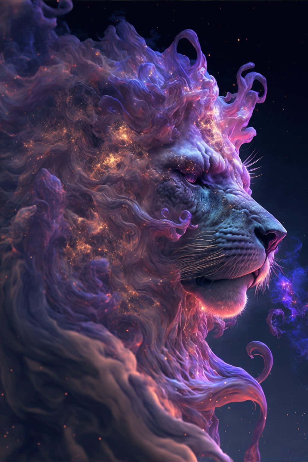 Fondo de León Galáctico Fondos de pantalla