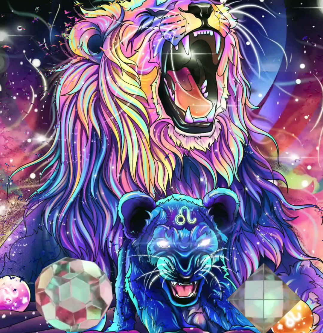 Fondo de León Galáctico Fondos de pantalla