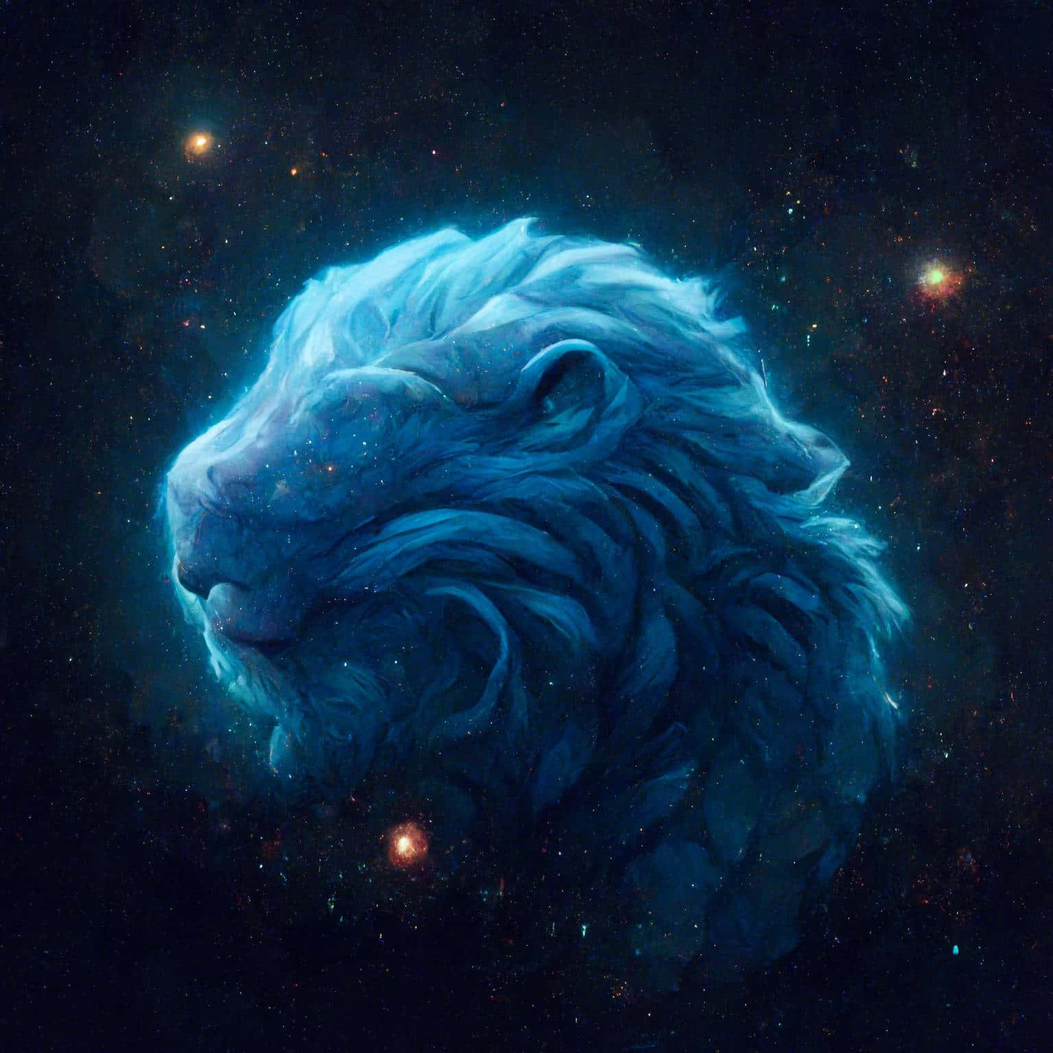 Fondo de León Galaxia Fondos de pantalla